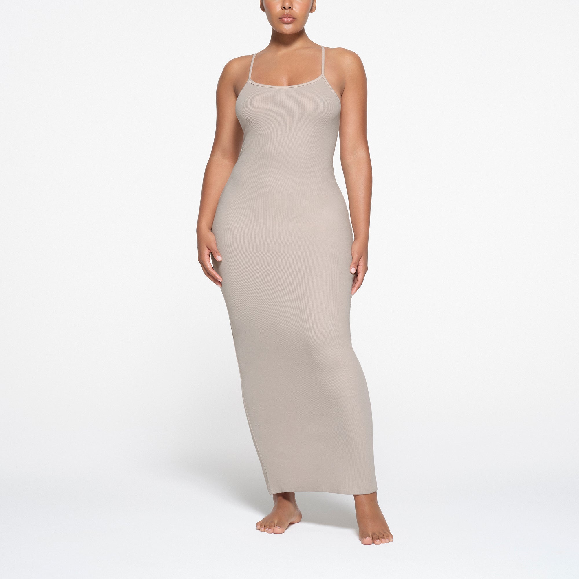 Cotton maxi tank dress clearance
