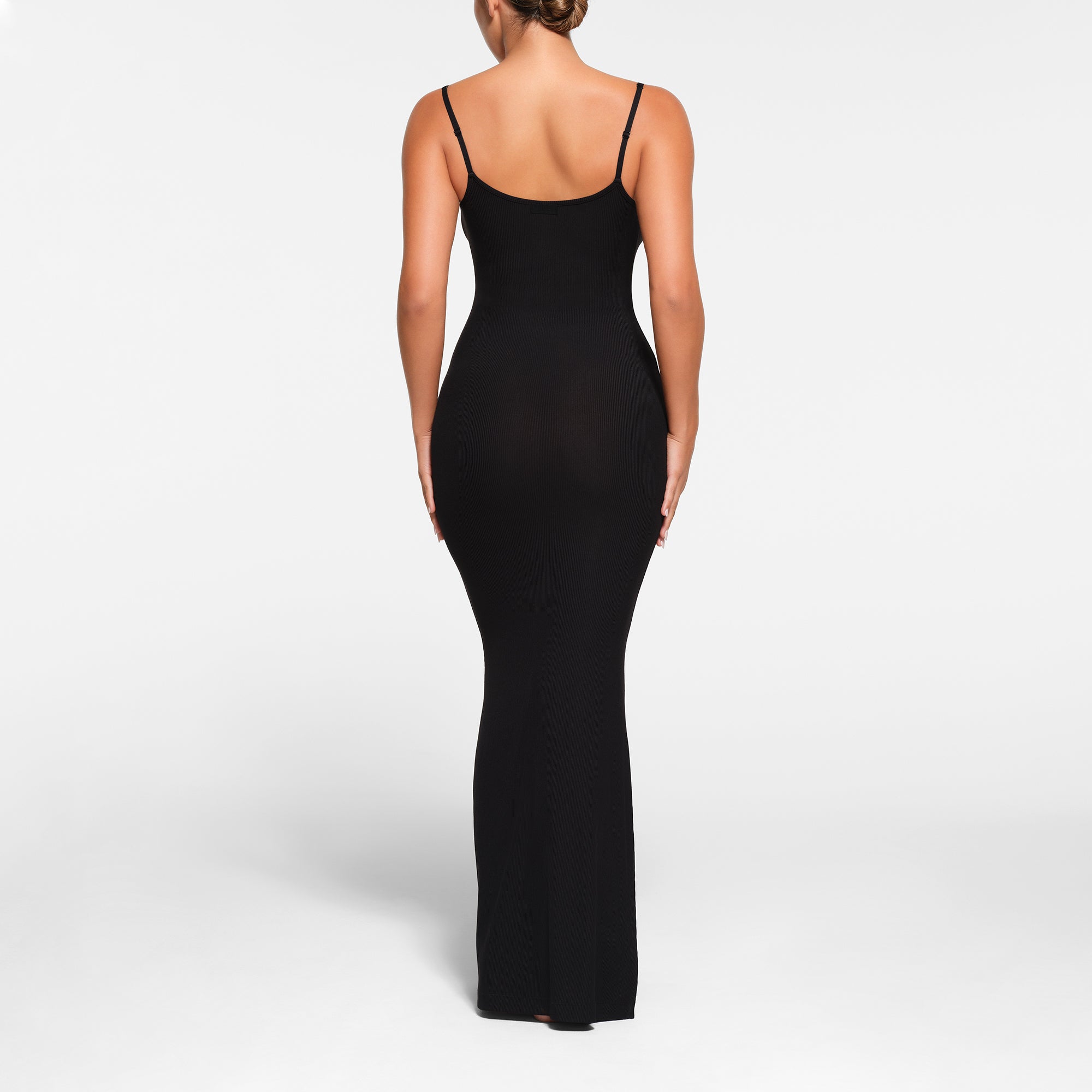 楽天 SLIP LONG PETITE LOUNGE SOFT DRESS ONYX | ワンピース
