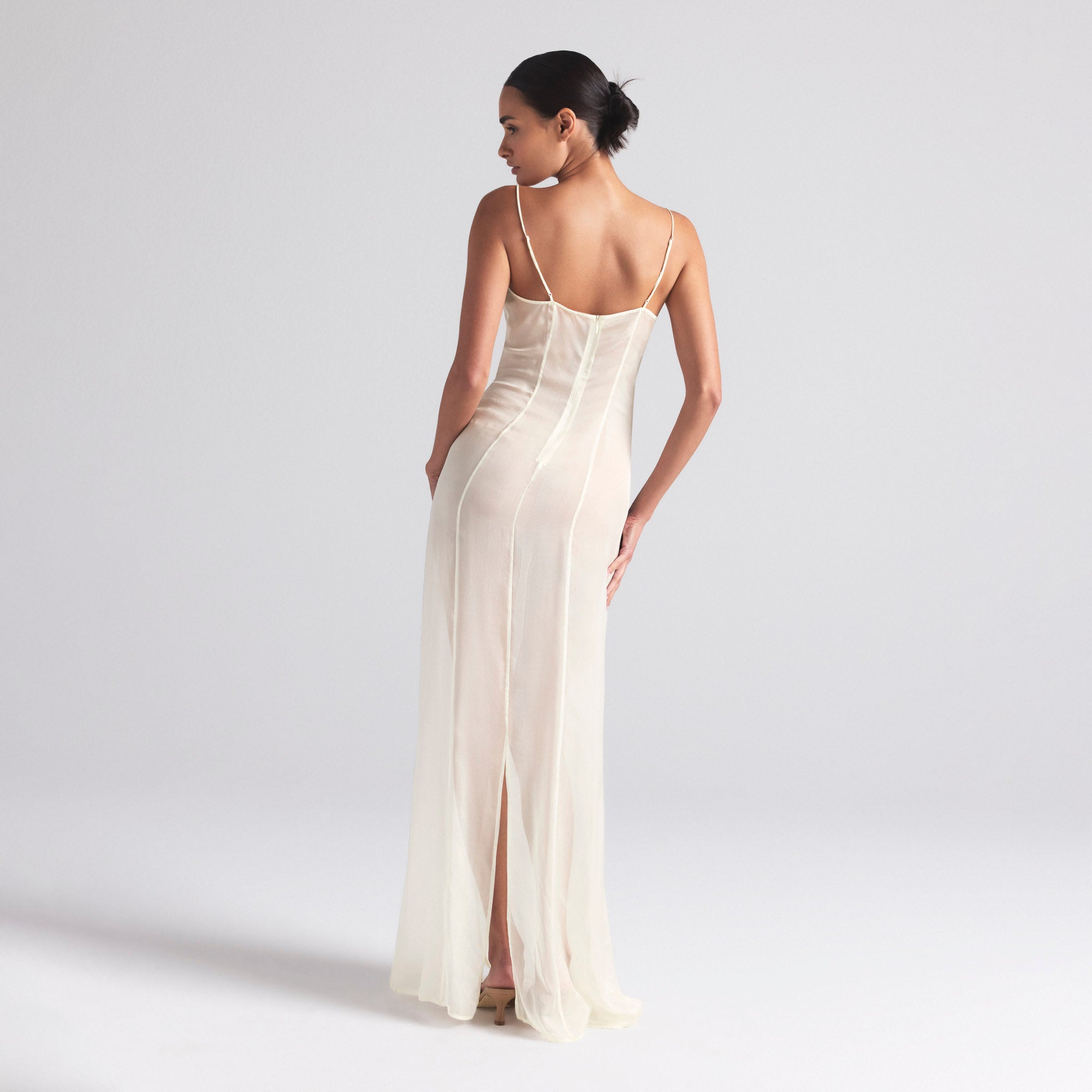 SKIMS ロングスリップドレス SKIMS レディース | NET-A-PORTER