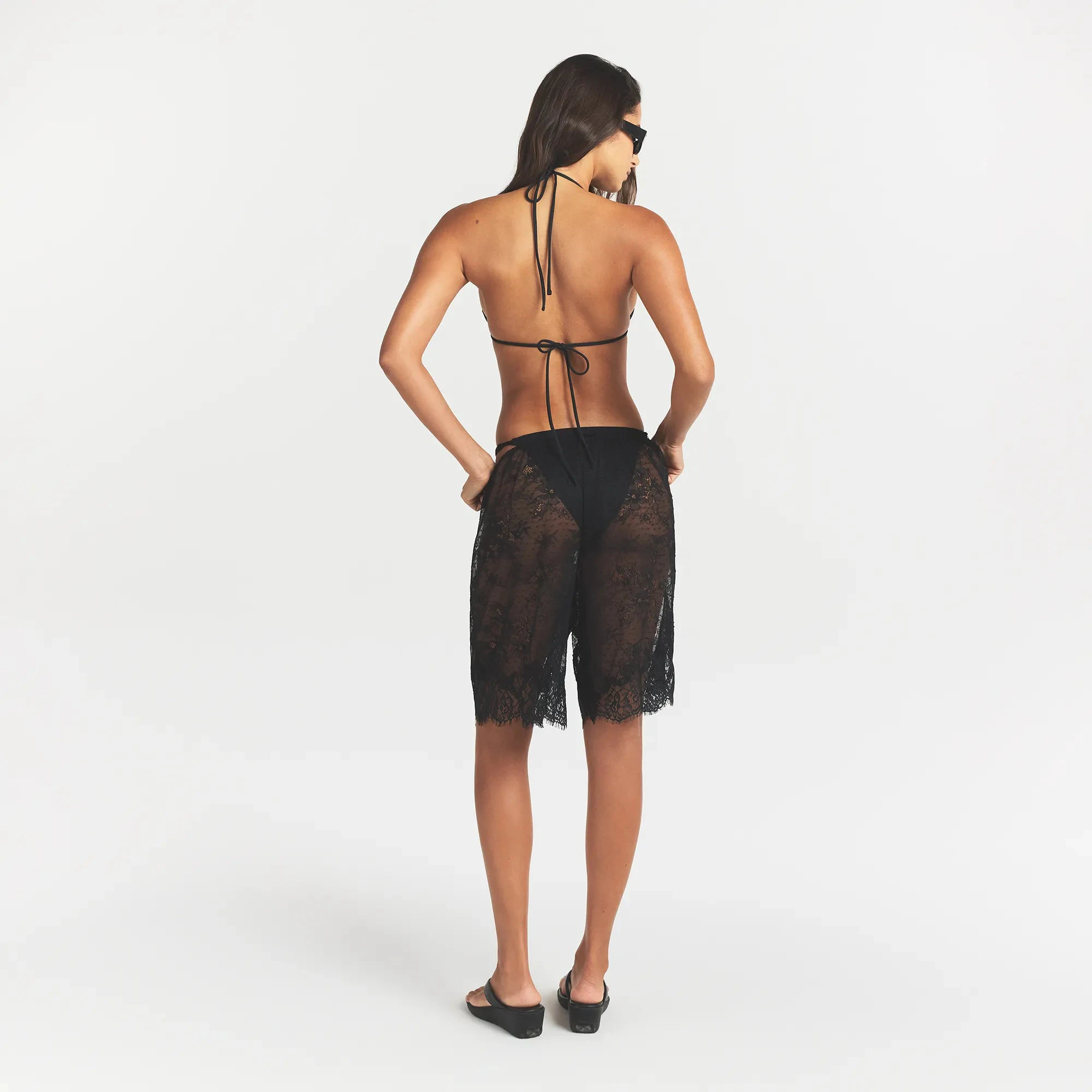 skims ultra fine lace low back long dress SKIMS | Dresses | B9 Nwt Skims Ultra Fine Lace Low Back Long Dress