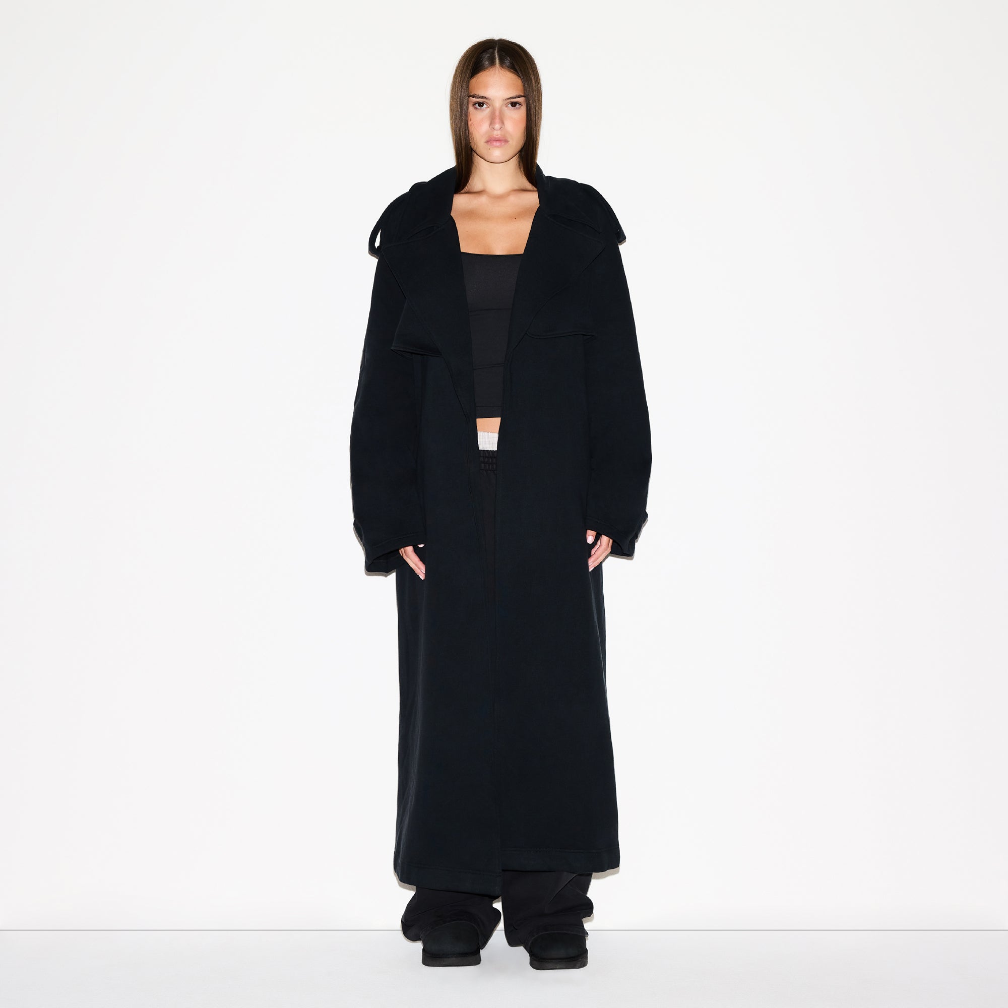 CALEE Cotton fleece long coat Lサイズ CALEE Cotton fleece long coat Lサイズ CALEE Cotton fleece