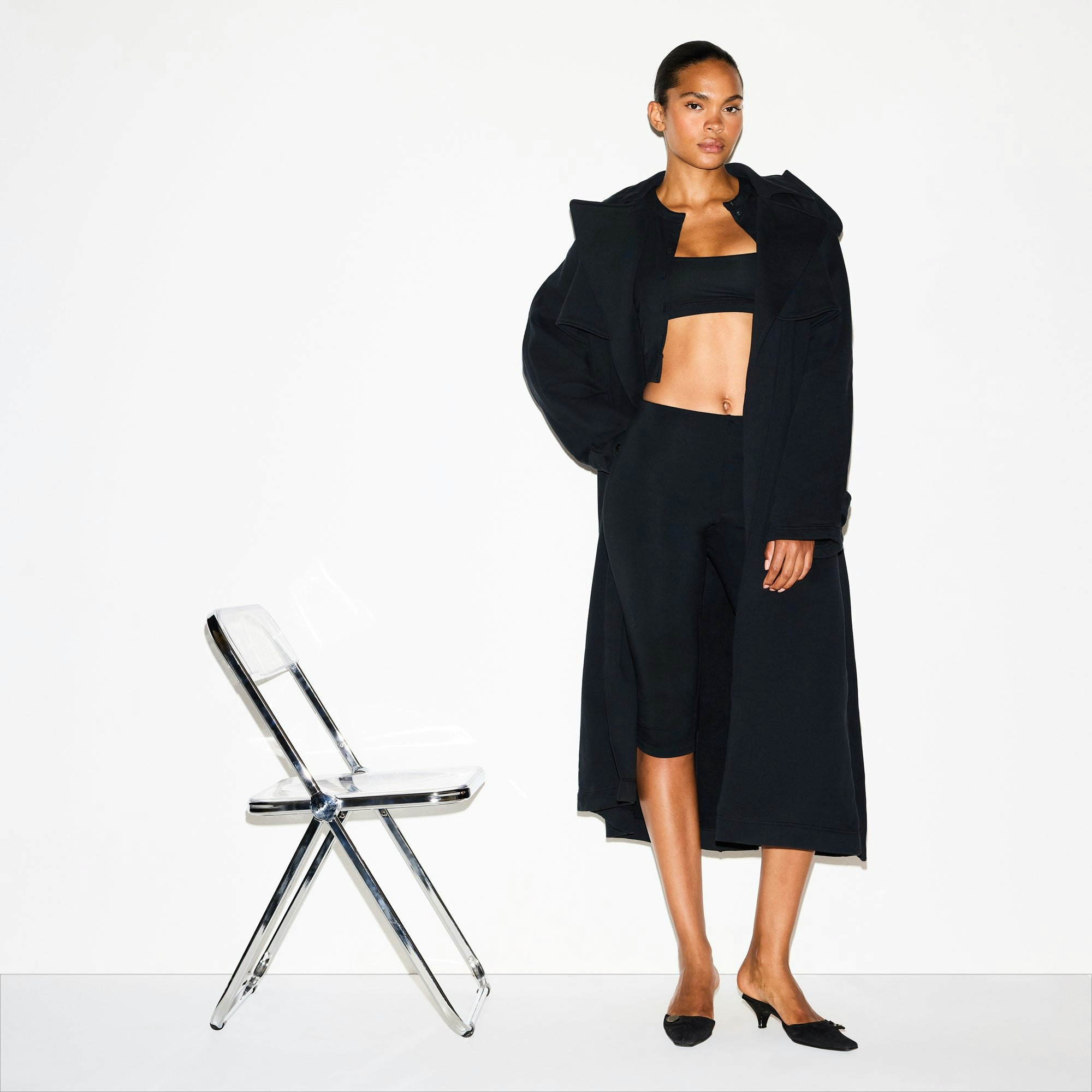 BOYFRIEND FLEECE OVERSIZED TRENCH COAT @ | FOCUS: 0.0, 1.0, 0.9
