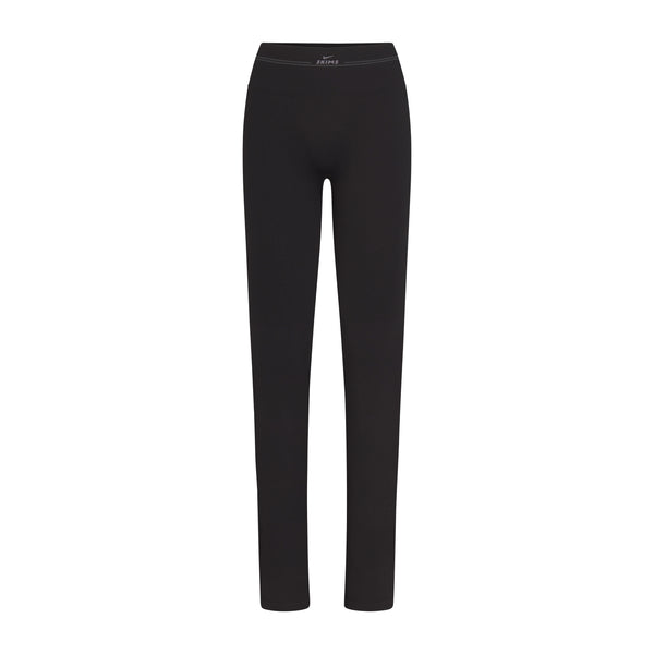 NikeSKIMS MATTE FOLDOVER SLIM FLARE LEGGING | OBSIDIAN | SKIMS