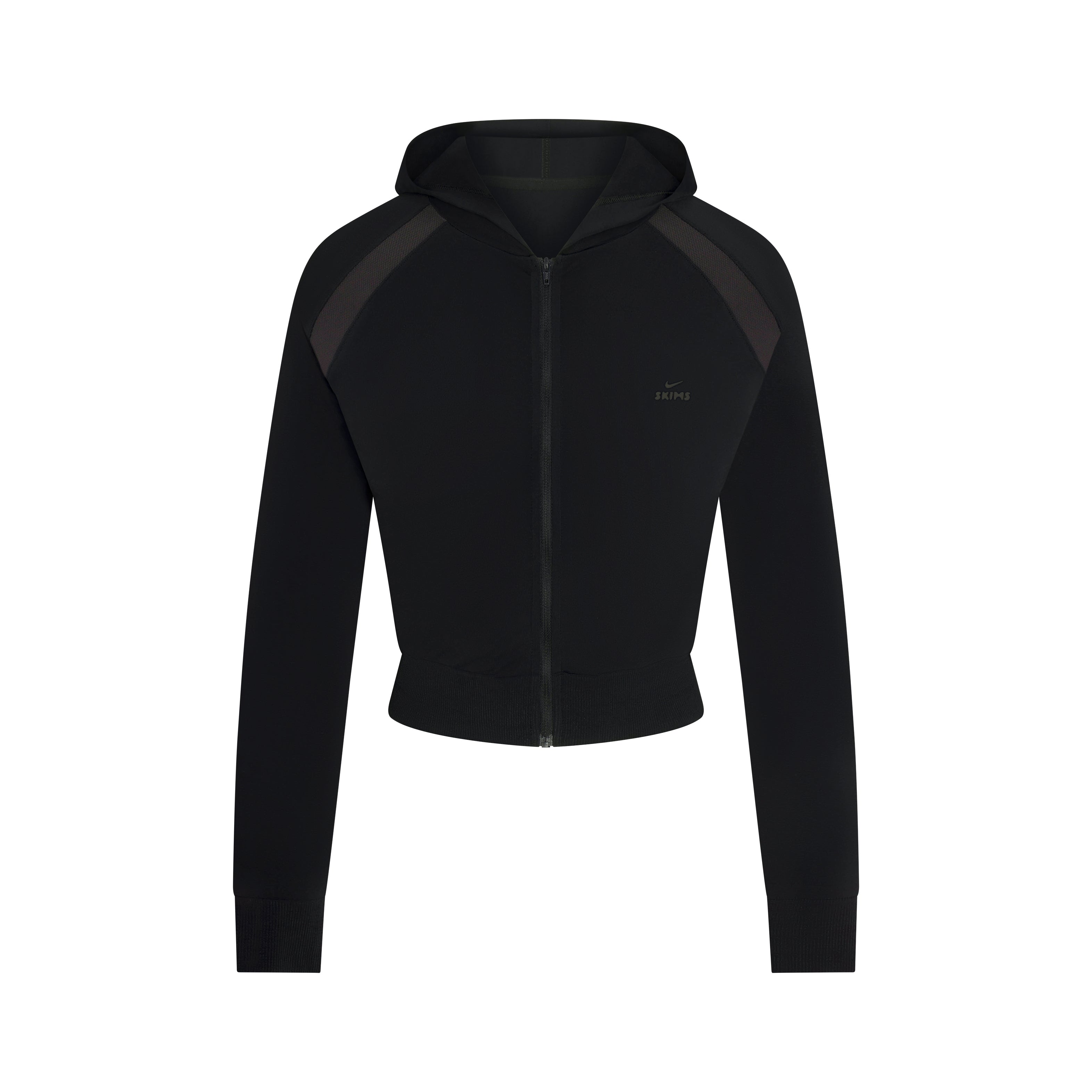 SHRUNKEN ZIP HOODIE