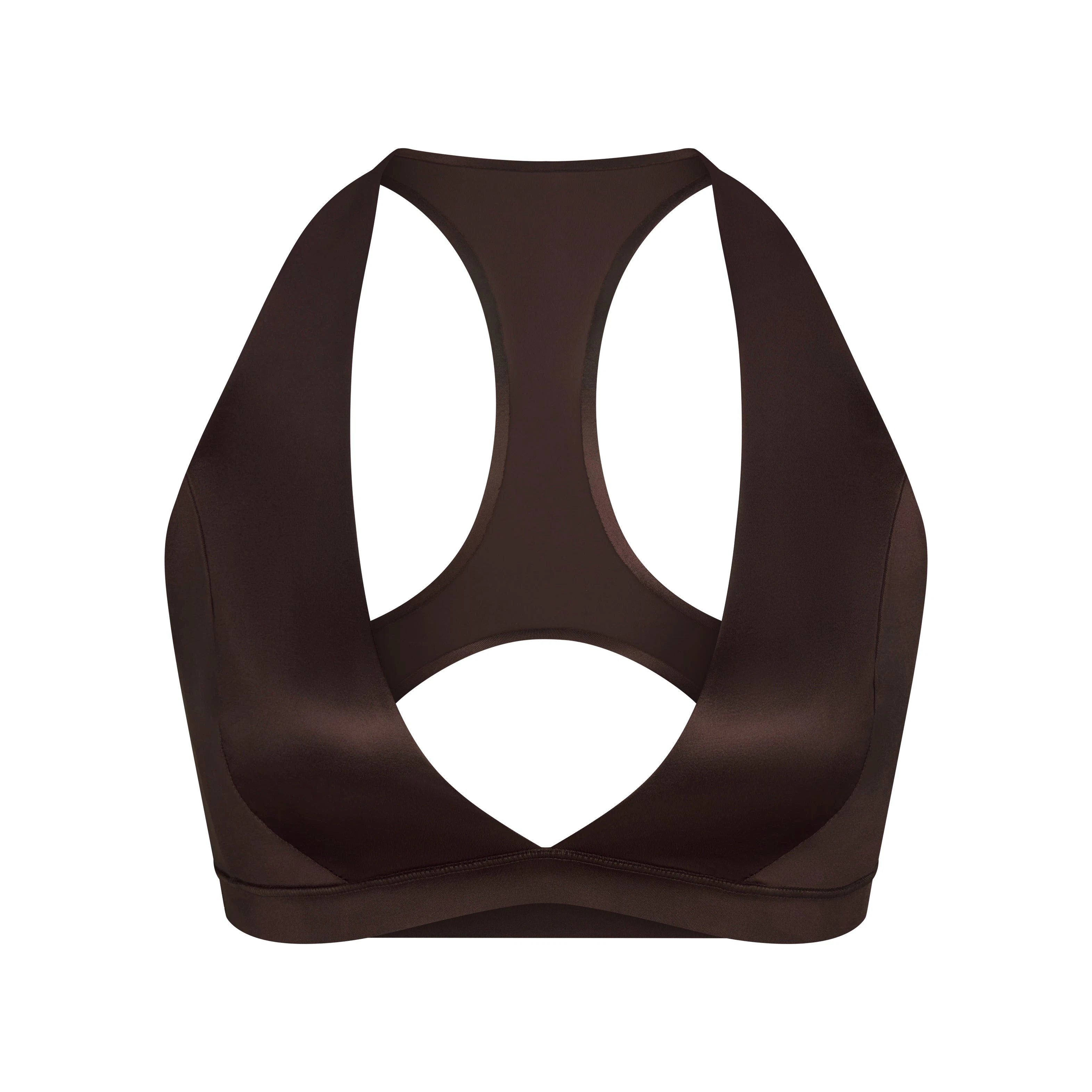 NikeSKIMS SATIN SHINE HALTER NECK RACER BACK | NSKM PHOENIX FLAT ON A WHITE BACKGROUND | FLT