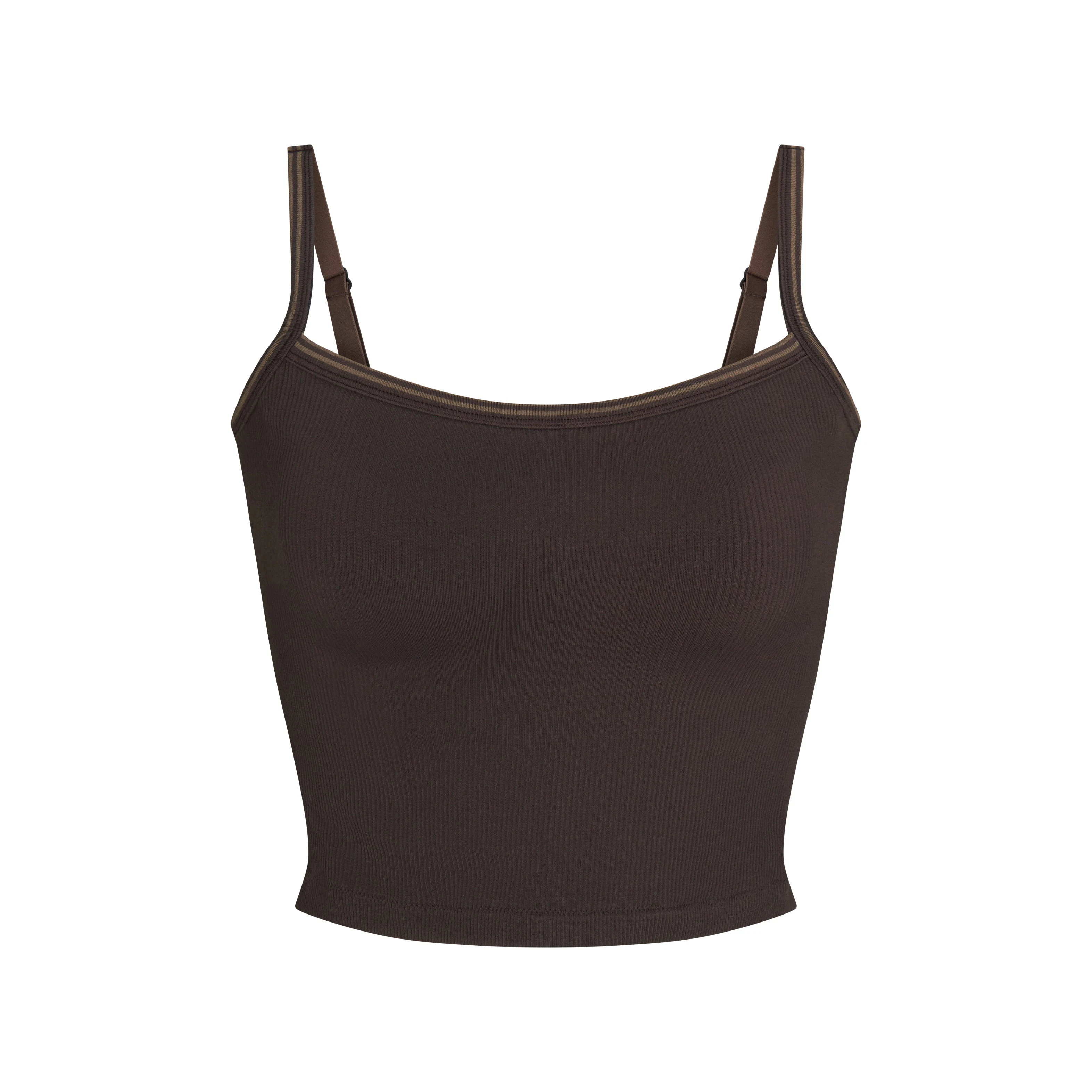 NikeSKIMS RIBBED SEAMLESS CAMI | PHOENIX FLAT ON A WHITE BACKGROUND | FLT