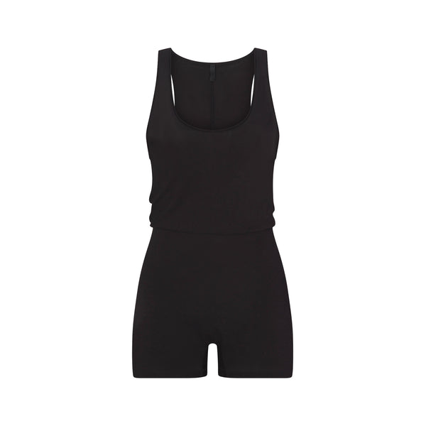 COTTON RIB ONESIE | SOOT CONTRAST | SKIMS
