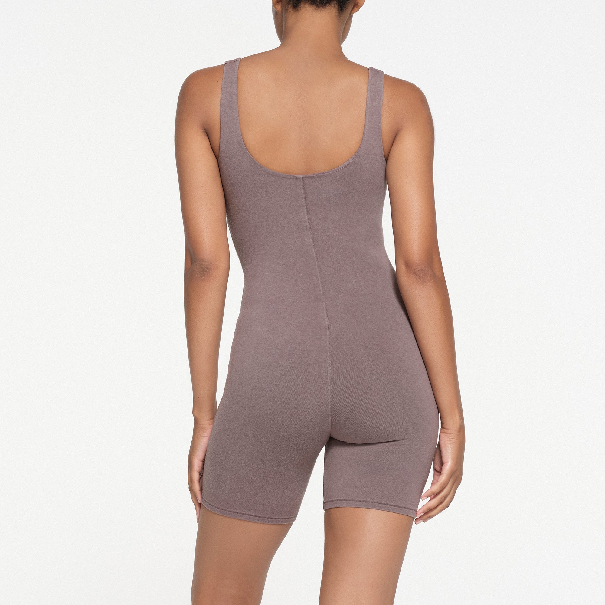 OUTDOOR SQUARE NECK ONESIE | ZINC