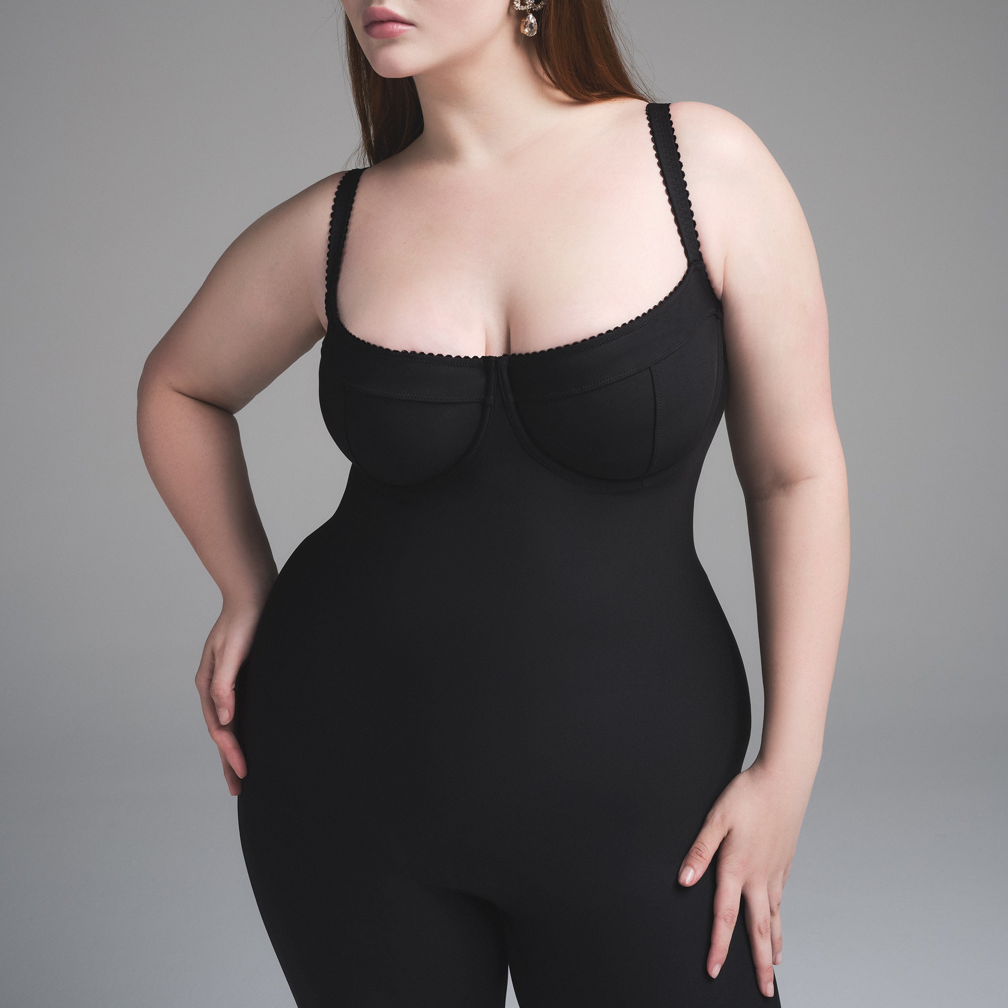 【関税込み】SKIMS ブラック After Hours ボディスーツ SKIMS Black After Hours Bra SKIMS