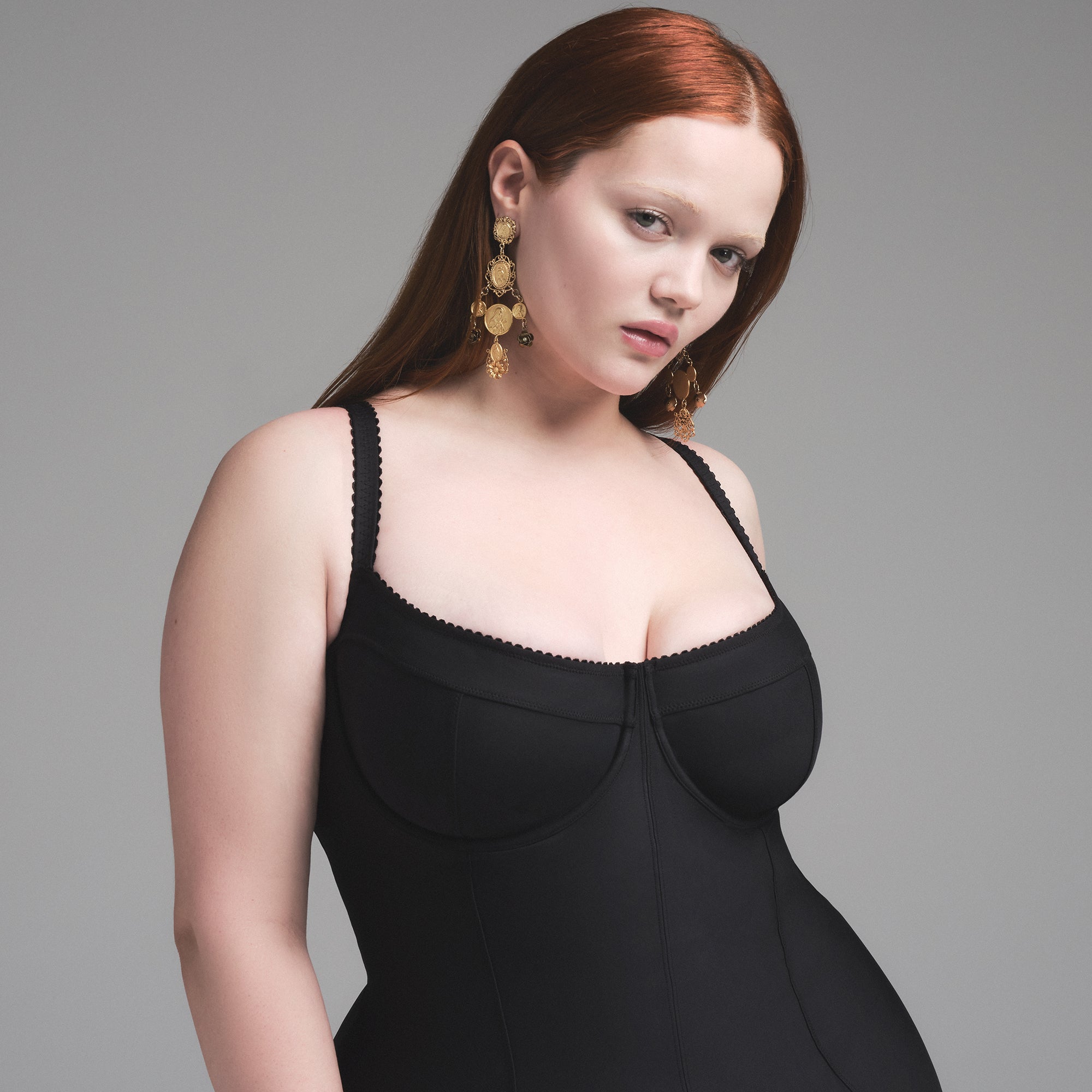 DOLCE&GABBANA X SKIMS SKIMS BODY BODYSUIT | ONYX | XXS