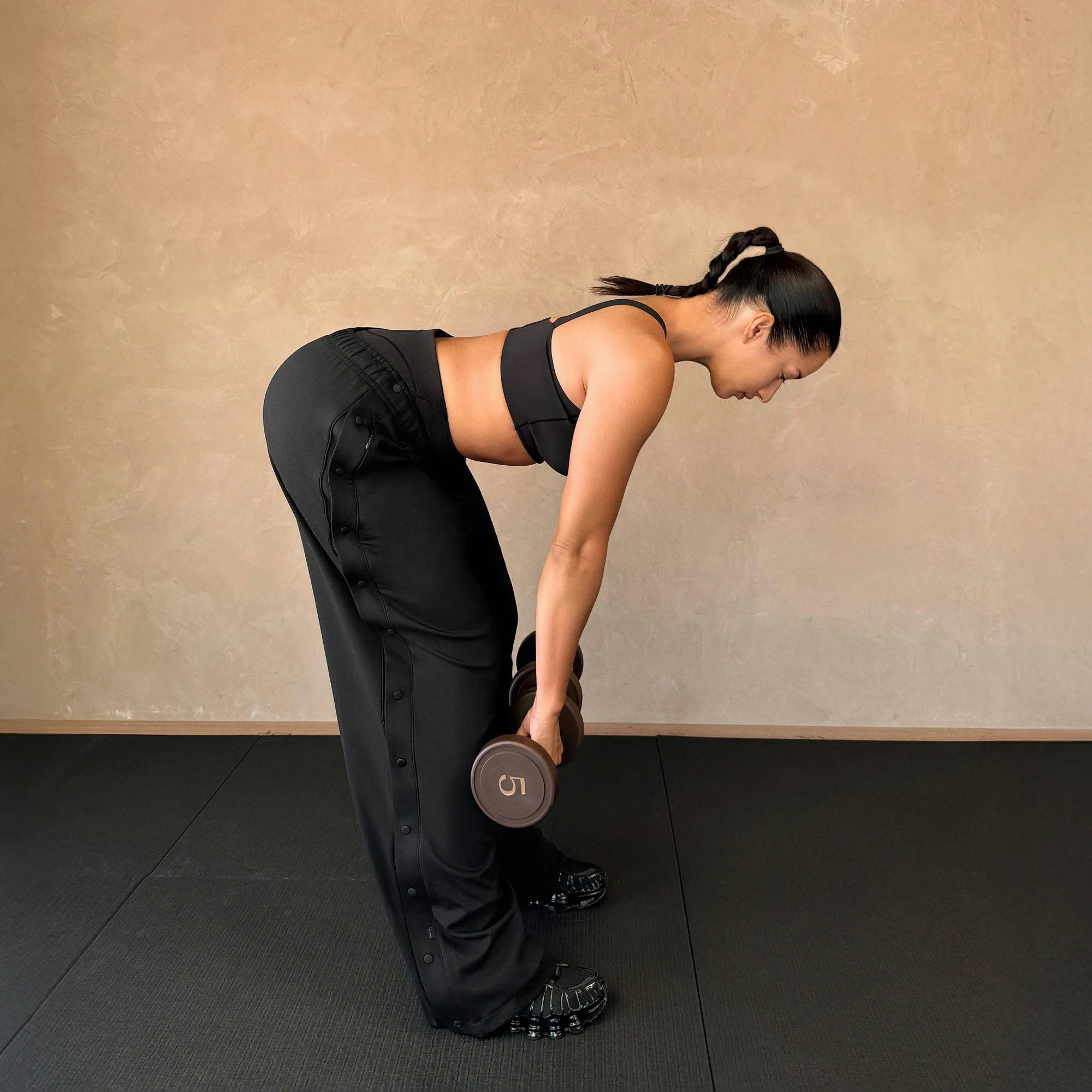 NikeSKIMS MATTE TRICOT SIDE SNAPS PANT | OBSIDIAN UGC