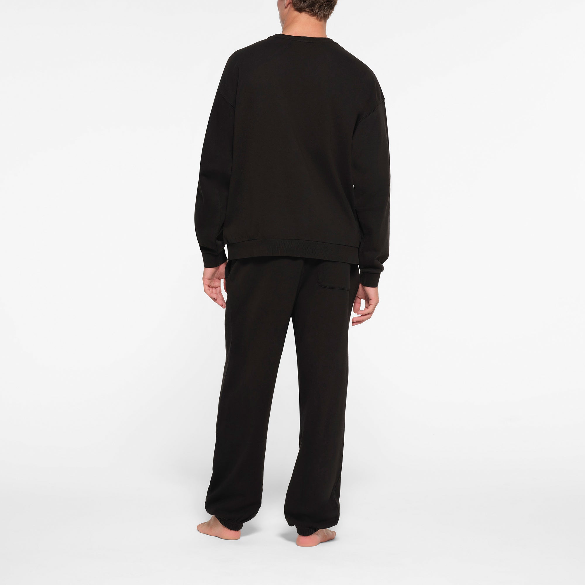 TERRY MENS CLASSIC CREWNECK | WASHED OBSIDIAN
