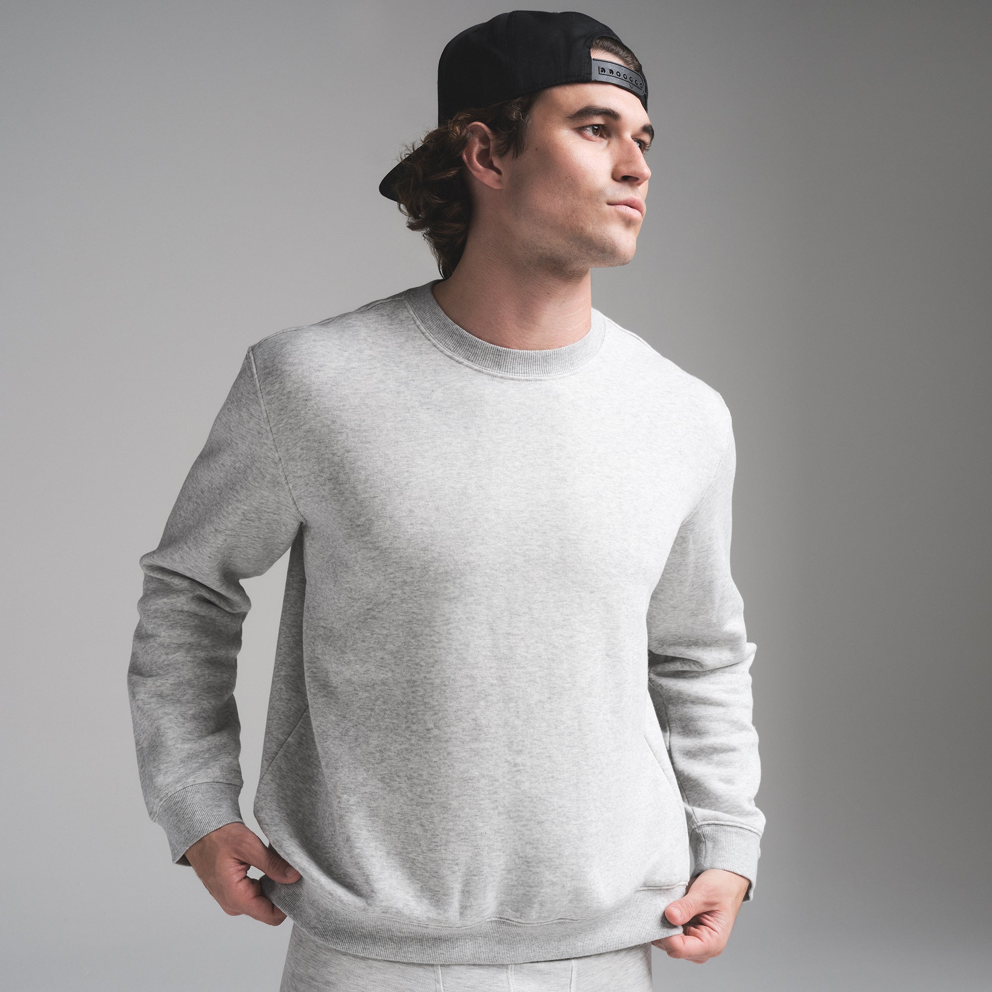 Clubhaus グレー ハイネック Highneck SweatShirt L