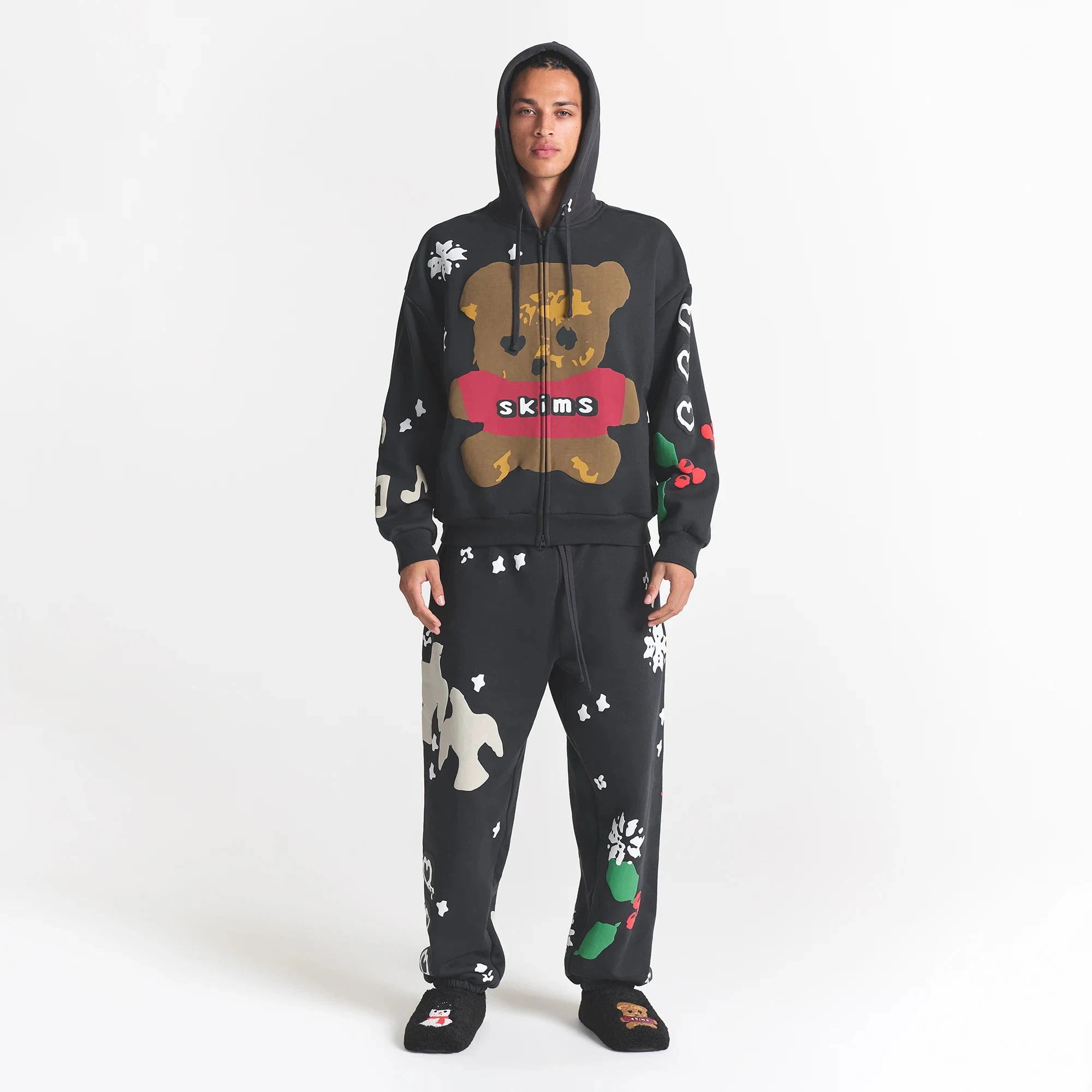 CACTUS PLANT FLEA MARKET X SKIMS HEAVYWEIGHT FLEECE MENS RELAXED CACTUS PLANT FLEA MARKET X SKIMS HEAVYWEIGHT FLEECE MENS RELAXED