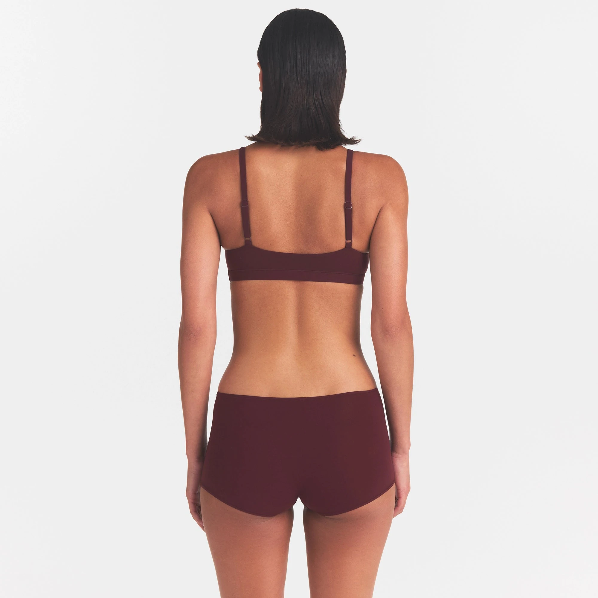 FITS EVERYBODY BOY SHORT | CURRANT & LAYS FLAT ON A WHITE BACKGROUND | FLT