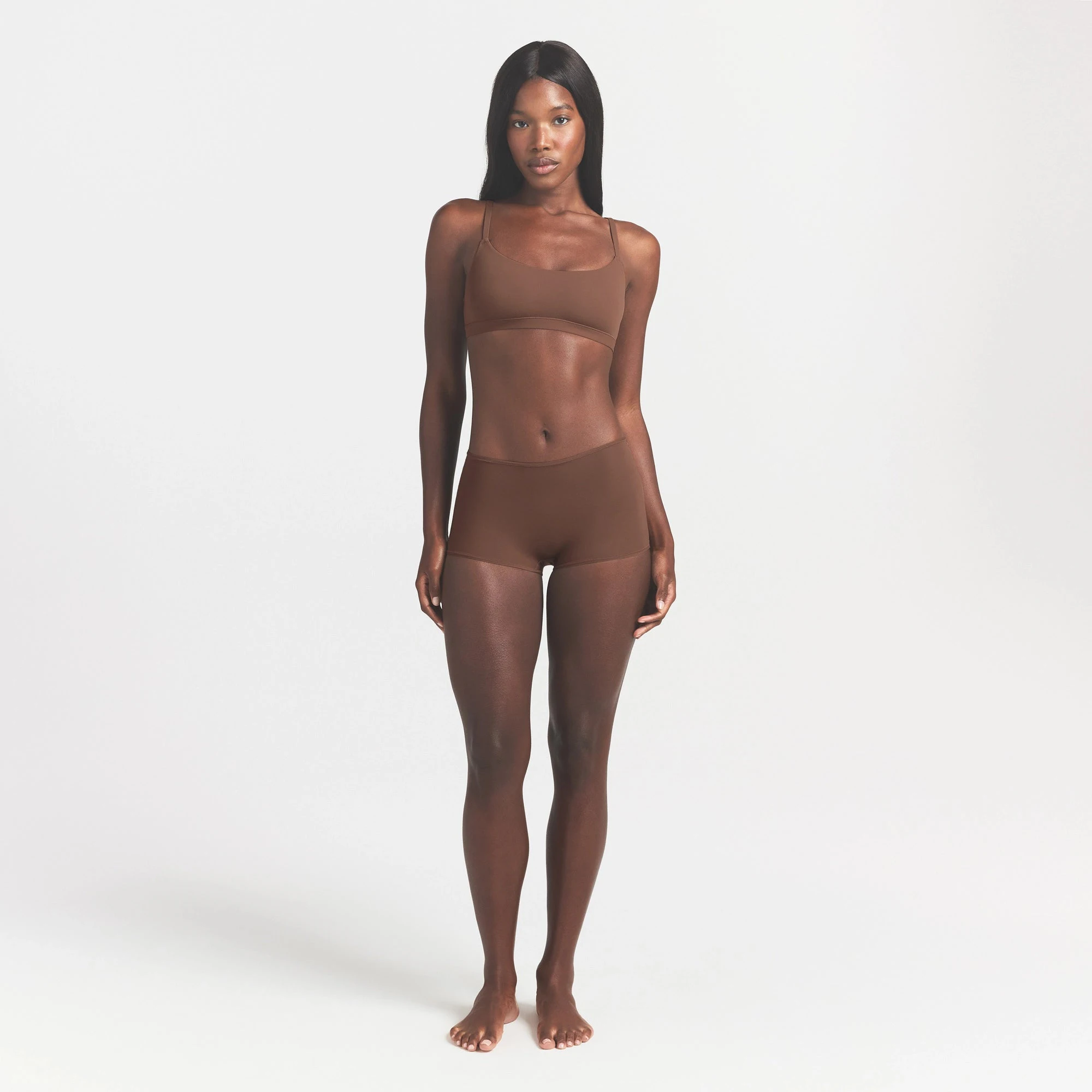 FITS EVERYBODY BOY SHORT | JASPER ON A MODEL FRONT VIEW