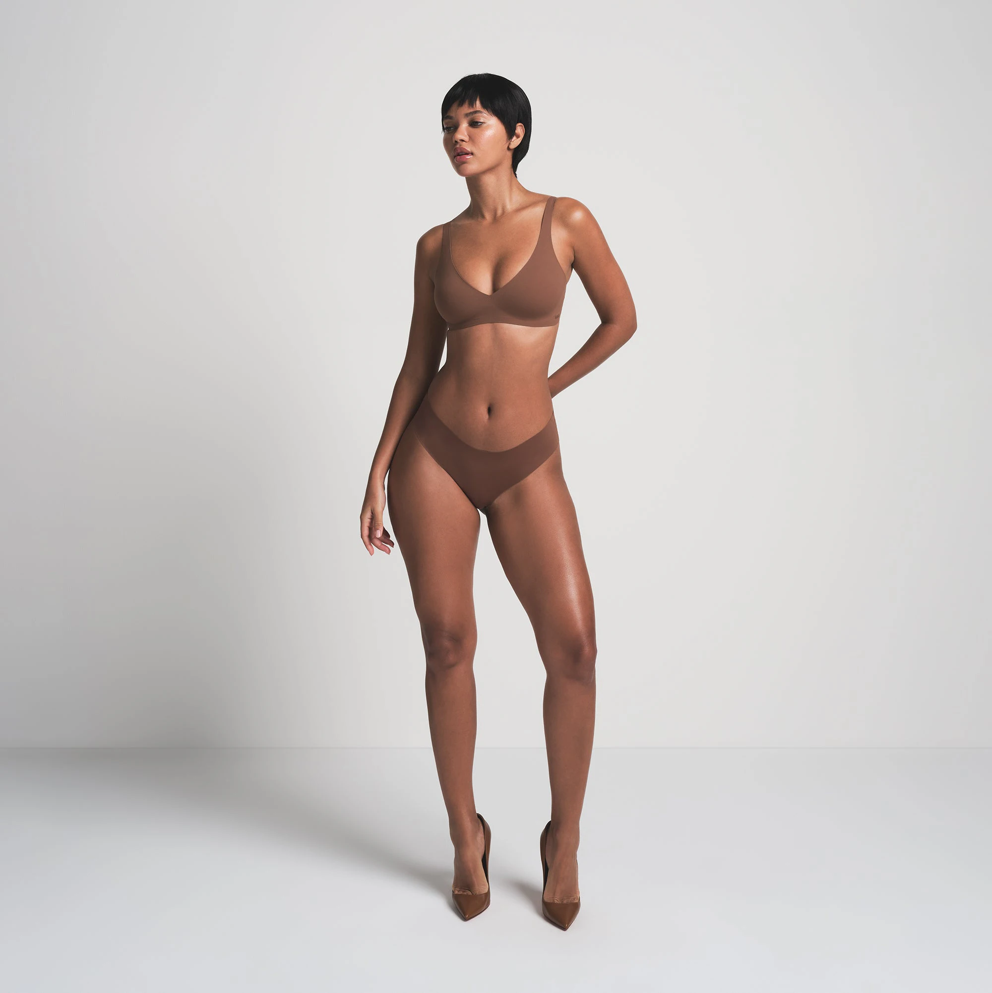 NAKED CHEEKY HIPSTER | JASPER ON A MODEL FRONT VIEW | FOCUS: 0.0, 1.0, 0.9