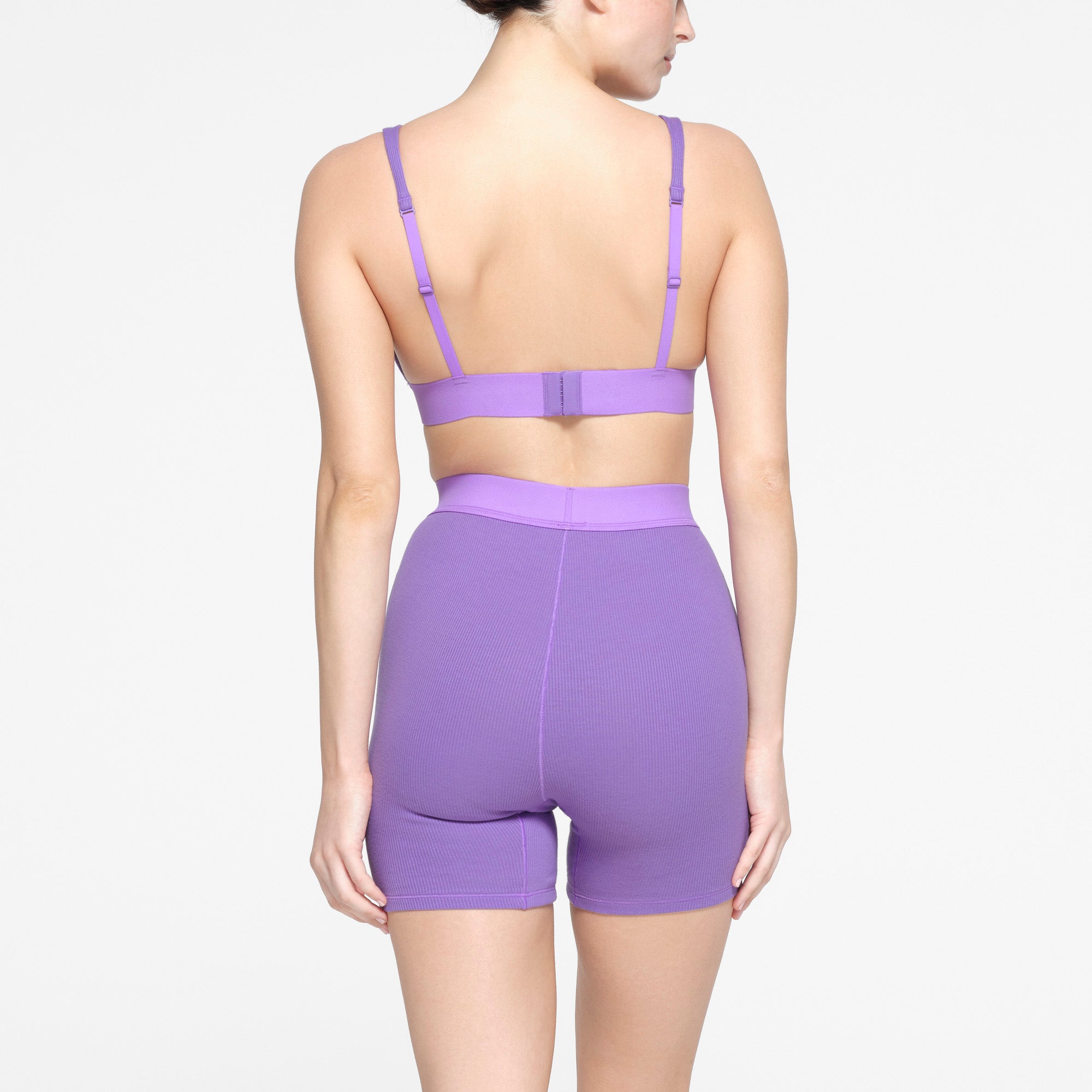 COTTON RIB BOXER | ULTRA VIOLET
