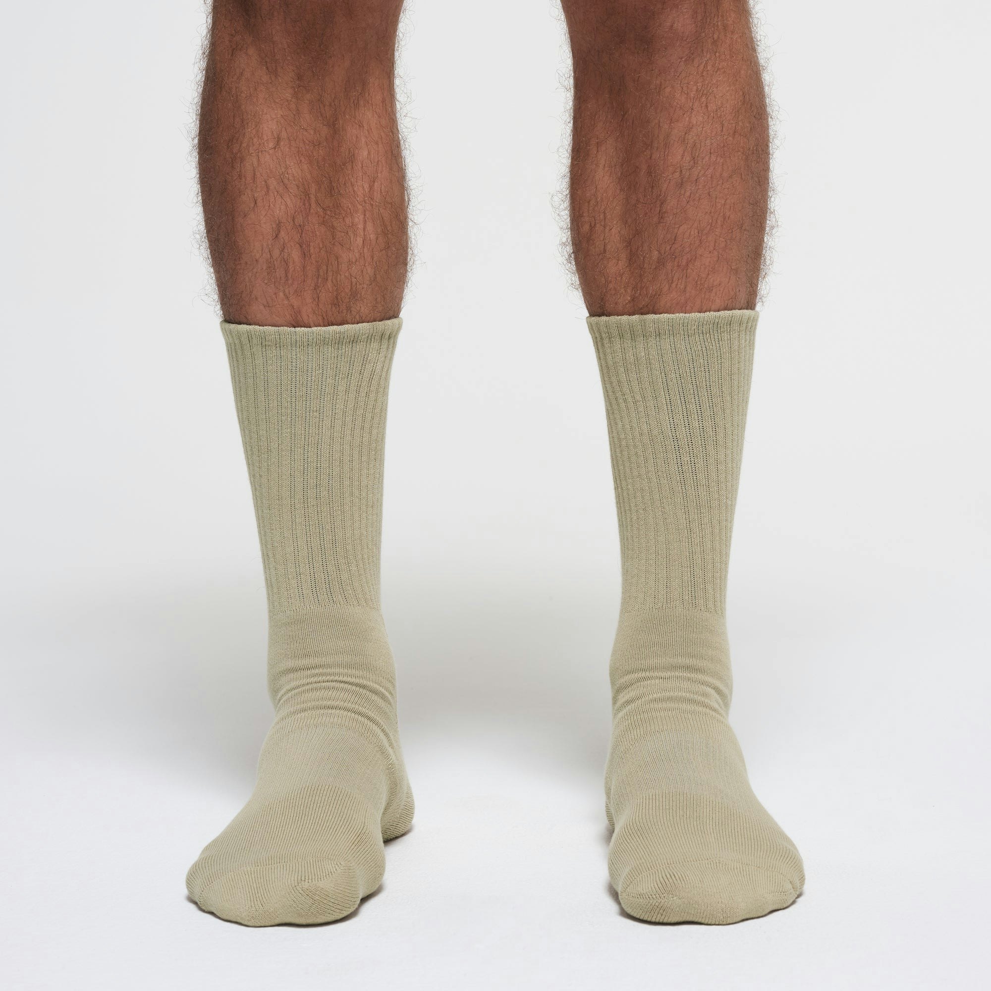 MENS TUBE CREW SOCK 3-PACK | PHOENIX MULTI ON A MODEL FRONT VIEW