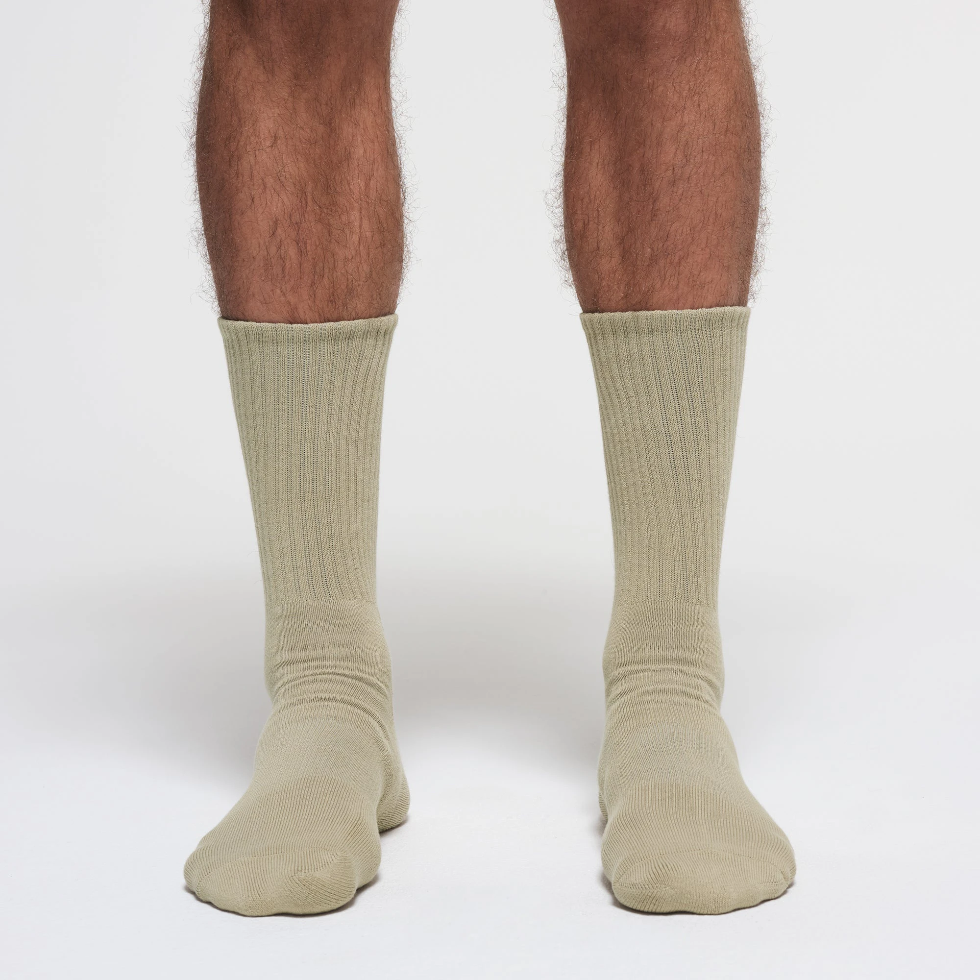 MENS TUBE CREW SOCK 3-PACK | PHOENIX MULTI ON A MODEL FRONT VIEW