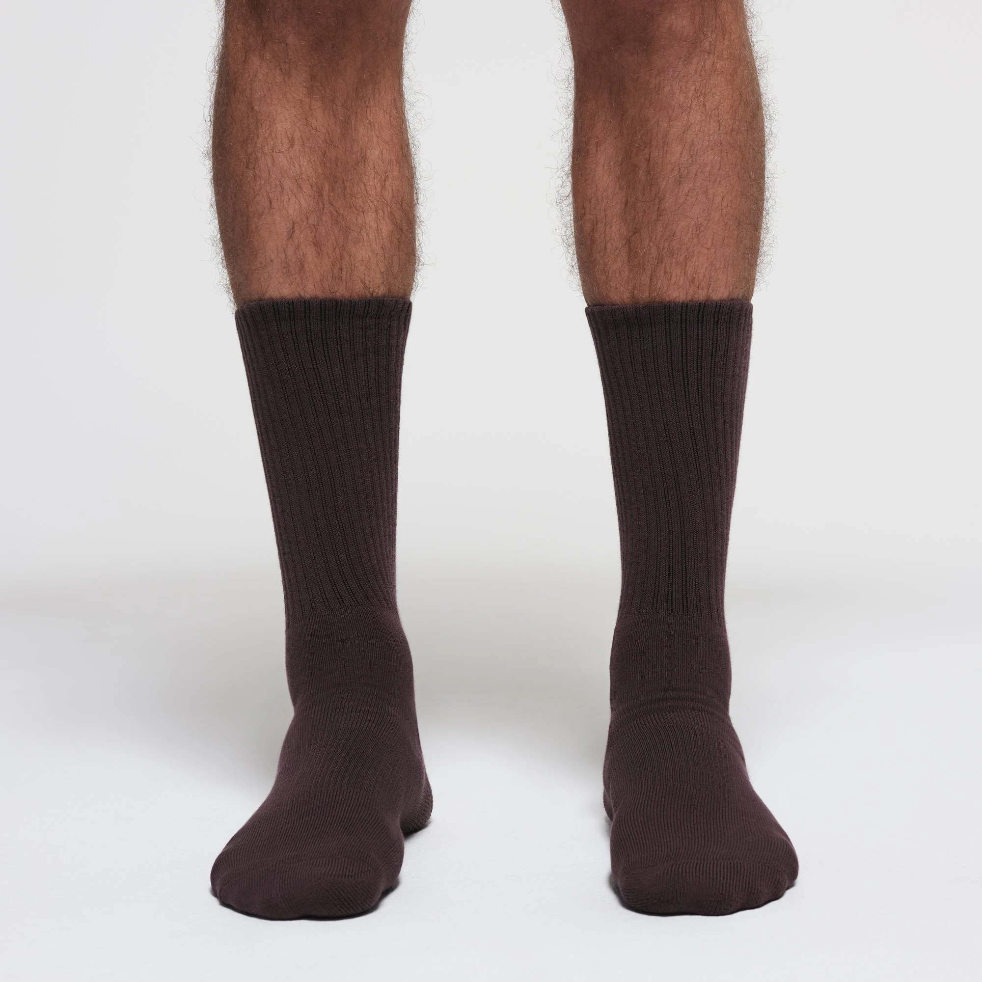 MENS TUBE CREW SOCK 3-PACK | PHOENIX MULTI ON A MODEL FRONT VIEW