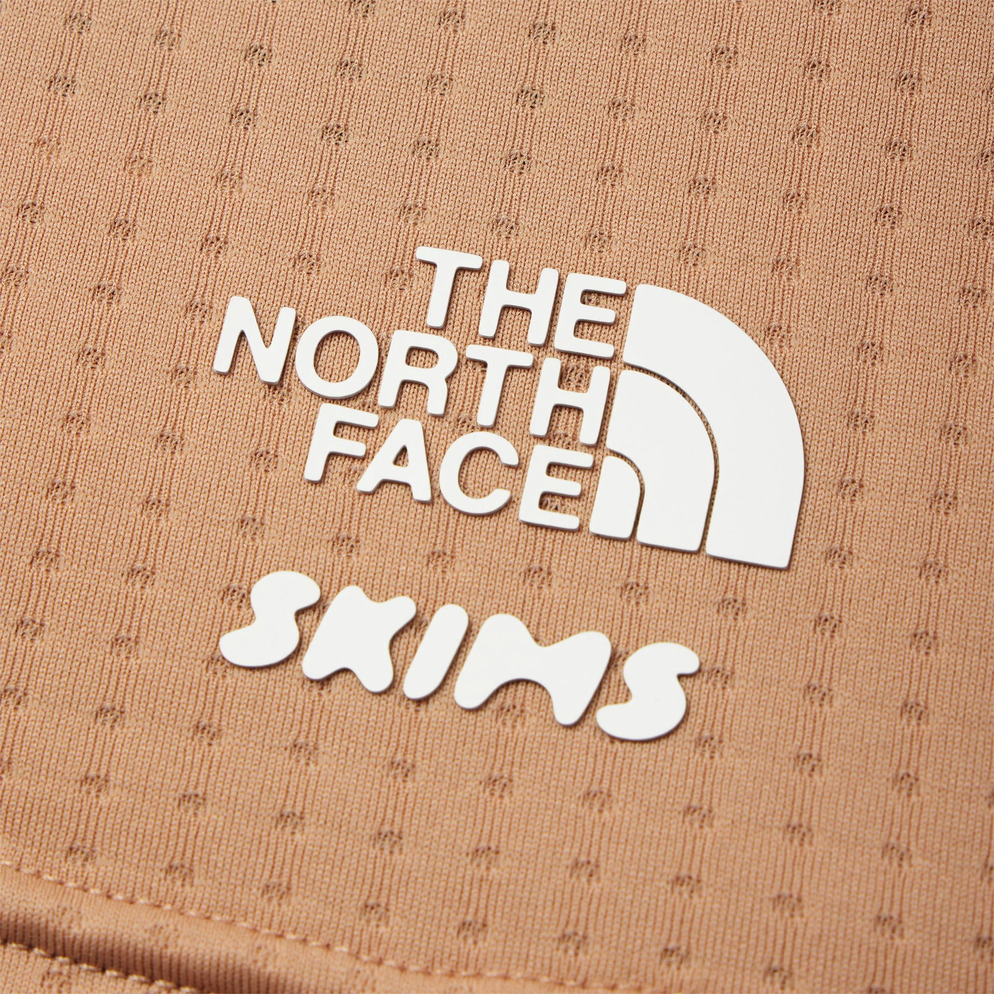 THE NORTH FACE X SKIMS DOTKNIT BALACLAVA | OCHRE ADDITIONAL FABRIC DETAILS