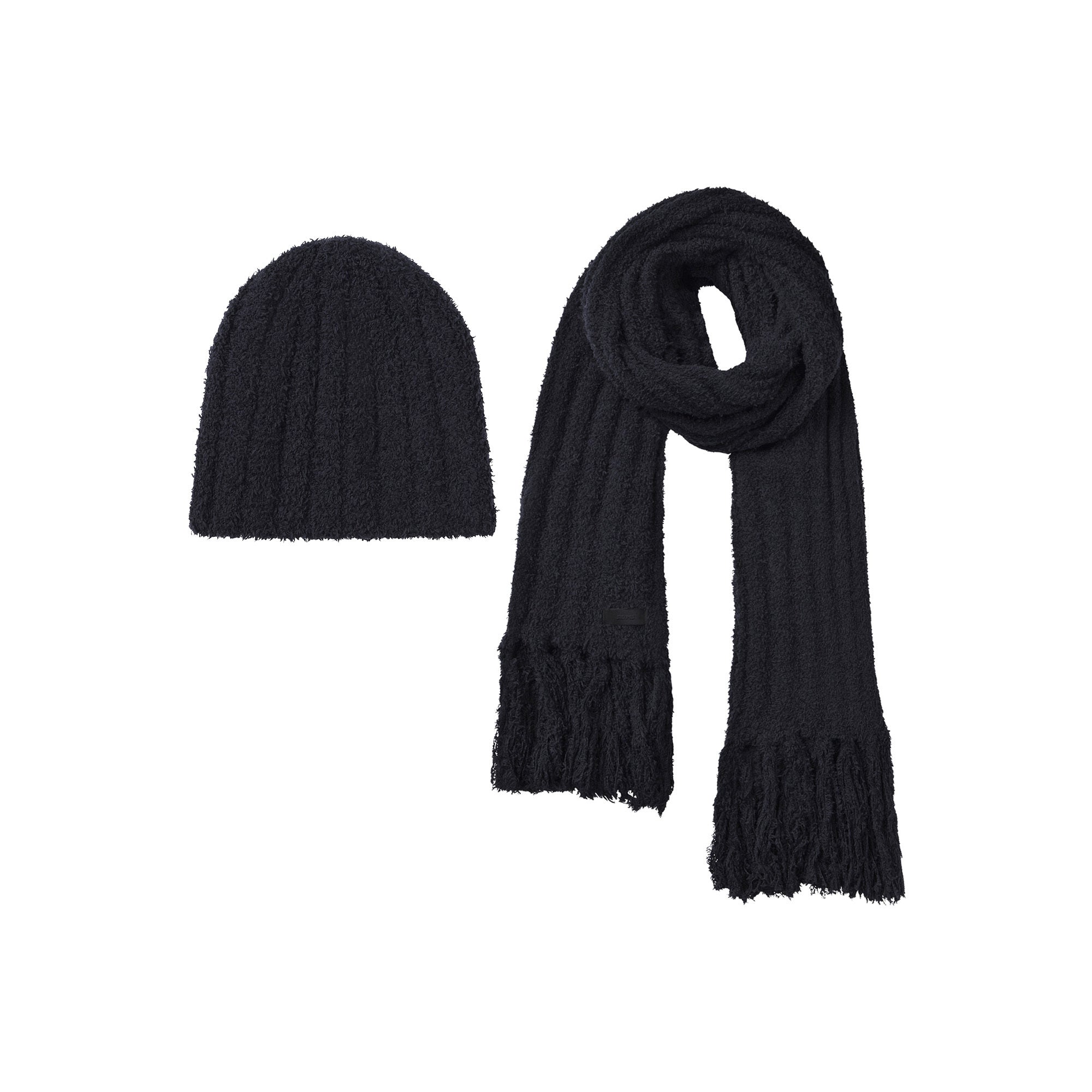 小物 th products \"KNIT SCARF\" BLACK STEALTH SCARF – DAVRILSUPPLY
