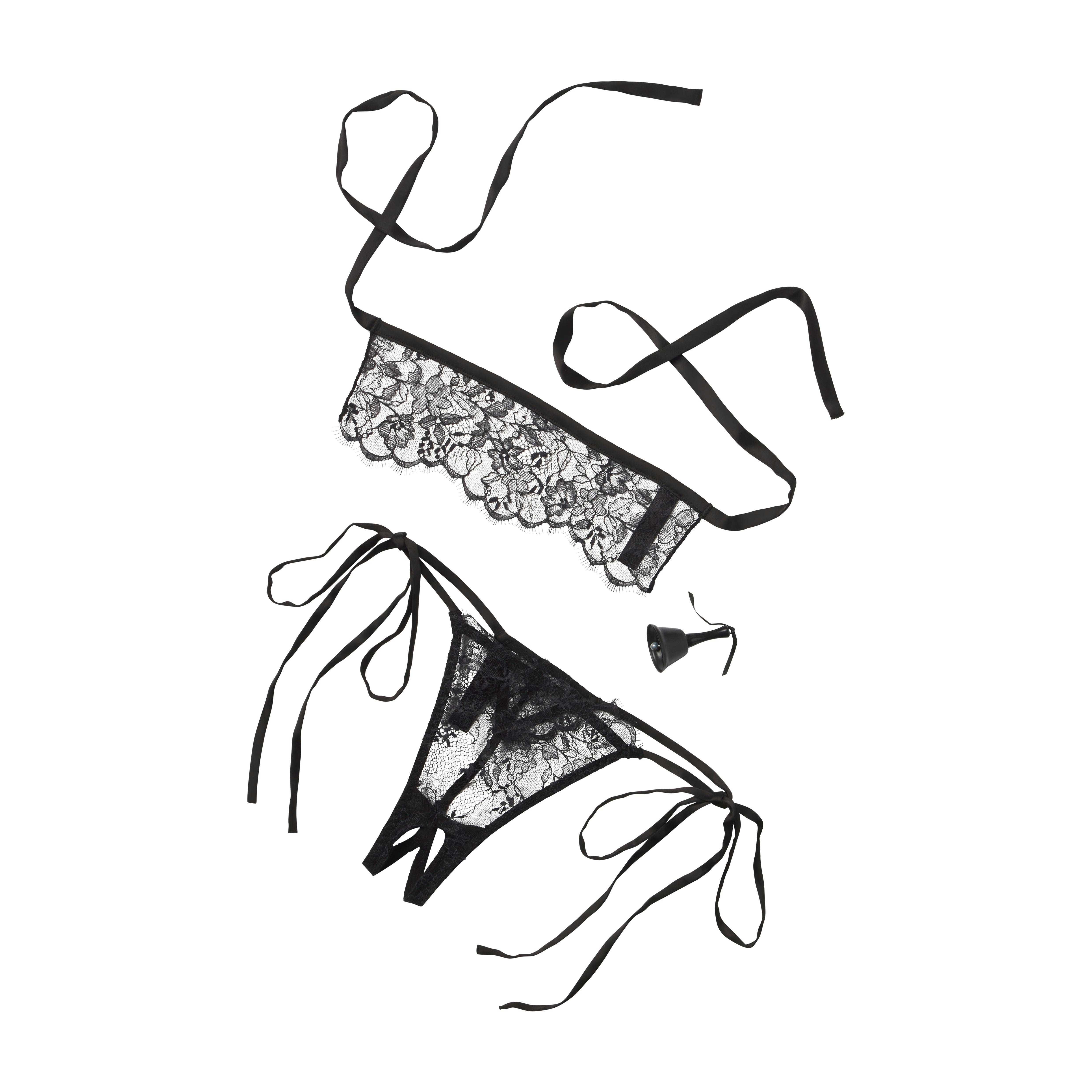 LACE PLAY KIT | ONYX FLAT ON A WHITE BACKGROUND | FLT