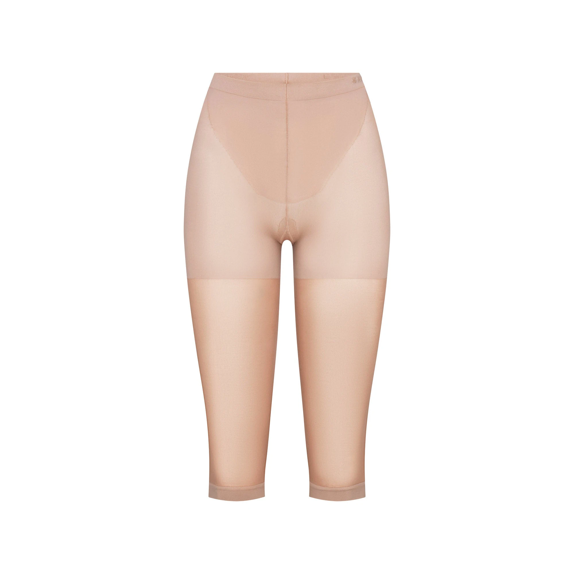 HOSIERY SHAPING CAPRI TIGHTS | SIENNA (HOSIERY) FLAT ON A WHITE BACKGROUND | FLT
