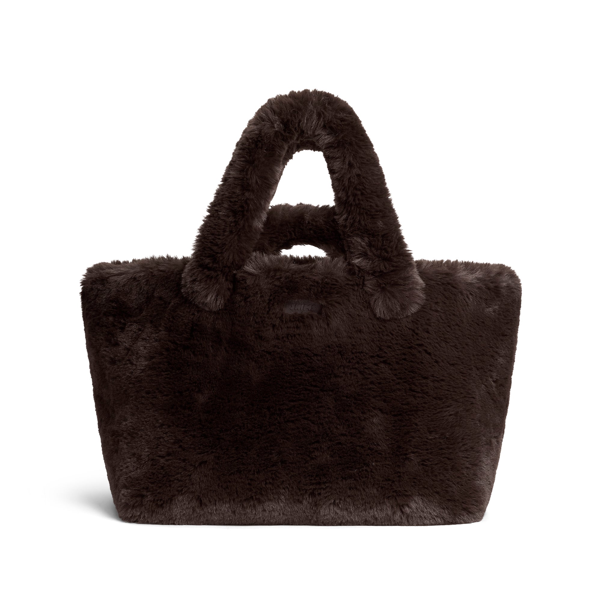 FAUX FUR JUMBO TOTE | ESPRESSO | SKIMS