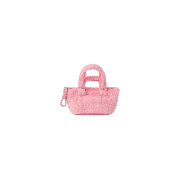 TERRY MICRO TOTE KEYCHAIN | MELON FLAT ON A WHITE BACKGROUND | FLT @ | FOCUS: 0.0, 1.0, 0.9