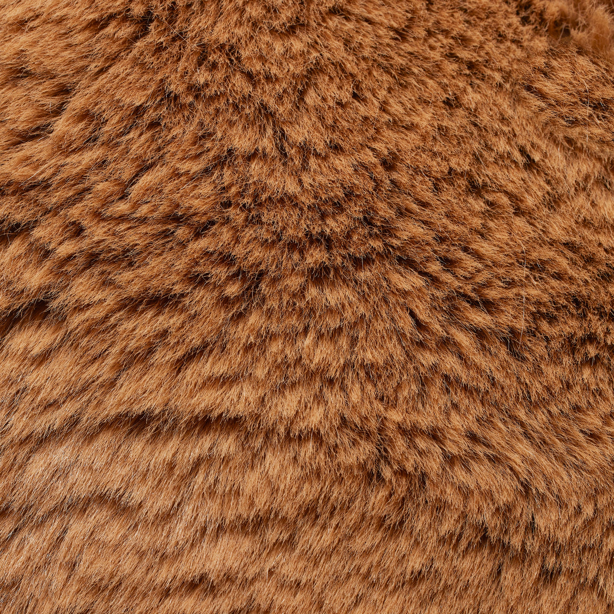 FAUX FUR MINI TOTE | CAMEL ADDITIONAL FABRIC DETAILS