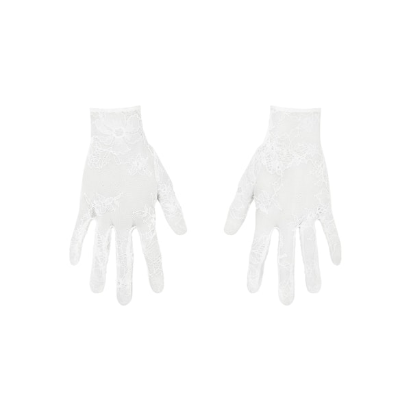 ULTRA FINE LACE GLOVES | MARBLE (GLOVES, ACCESSORIES) LAYS FLAT ON A WHITE BACKGROUND | FLT
