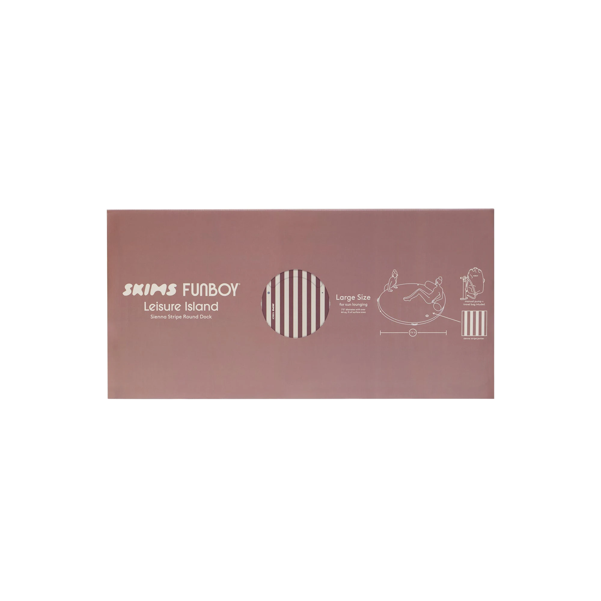 FUNBOY X SKIMS LEISURE ISLAND | SIENNA STRIPE ADDITIONAL FABRIC DETAILS