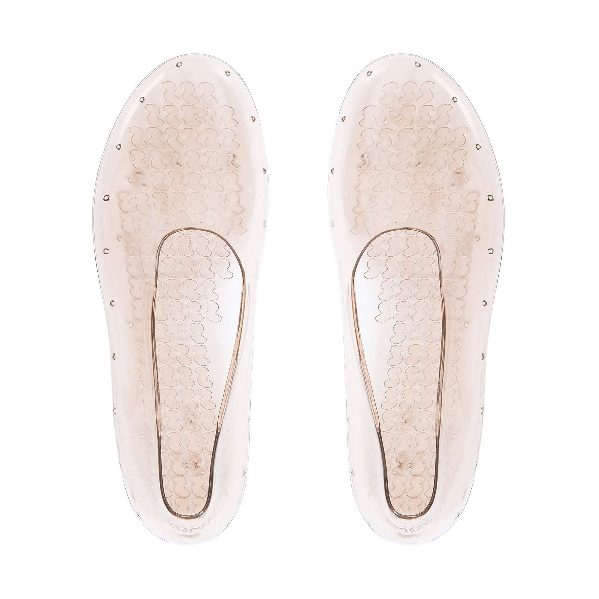 SWIM JELLY SHOE | CLAY FLAT ON A WHITE BACKGROUND | FLT