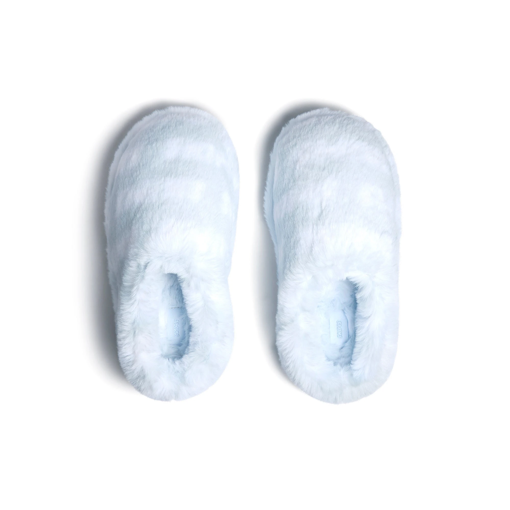 LOGO SLIPPER | BLUE QUARTZ FLAT ON A WHITE BACKGROUND | FLT