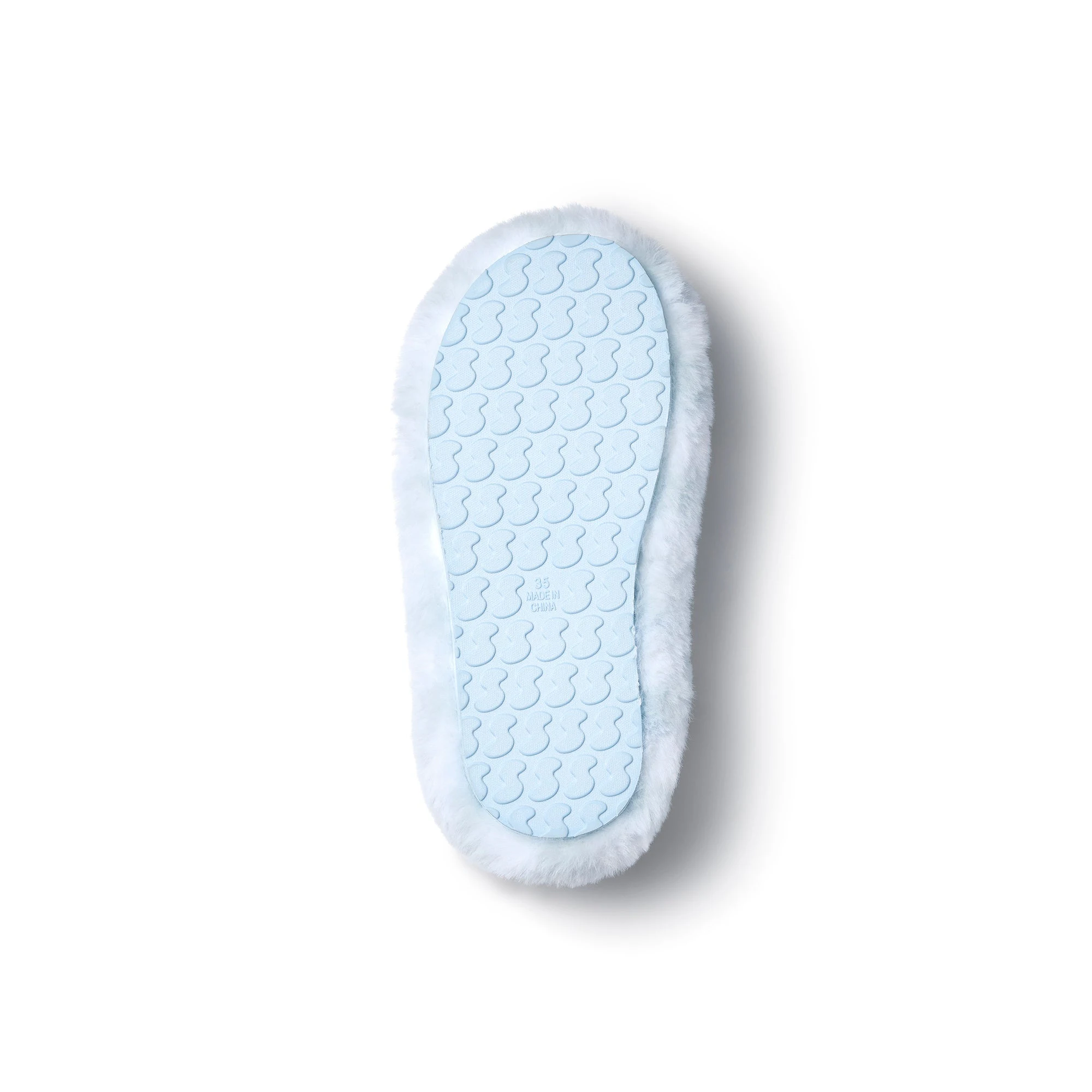 LOGO SLIPPER | BLUE QUARTZ ADDITIONAL FABRIC DETAILS
