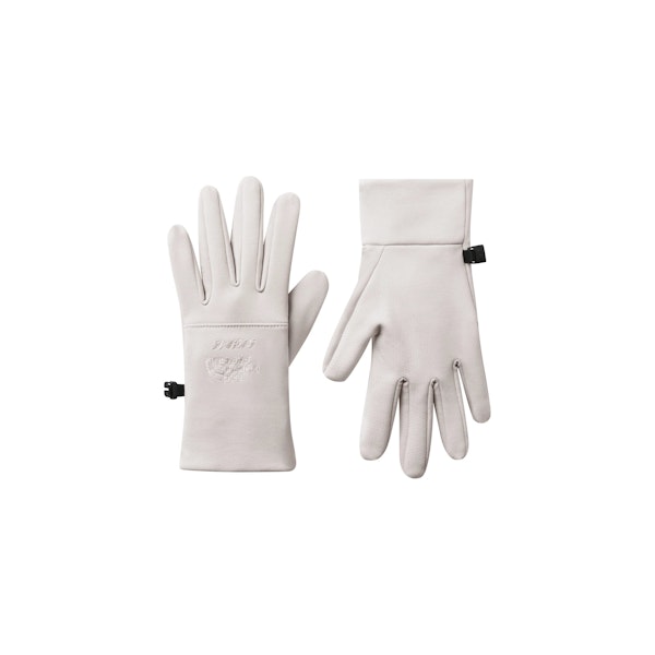 THE NORTH FACE X SKIMS GLOVES | BONE FLAT ON A WHITE BACKGROUND | FLT