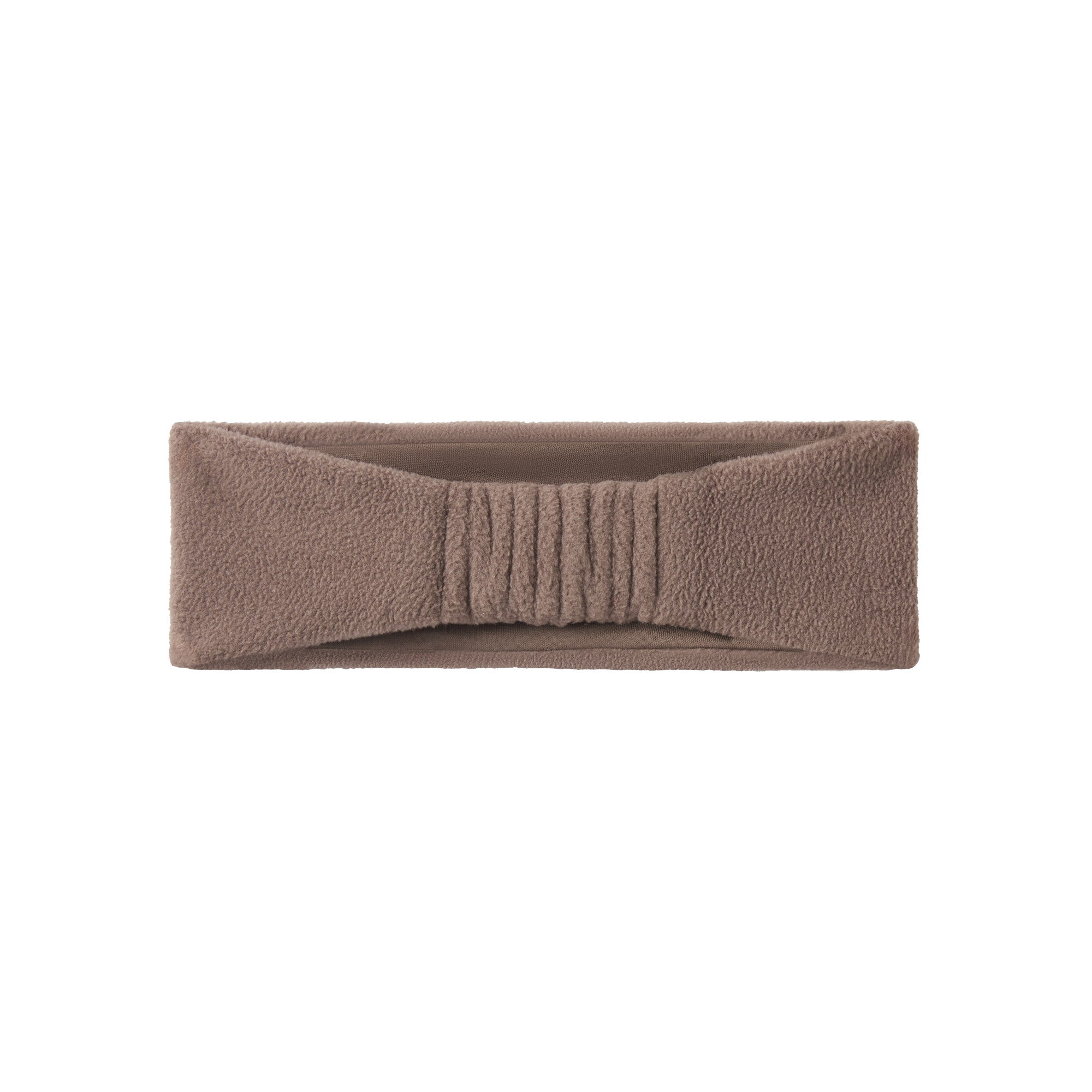POLAR FLEECE HEADBAND | AMETHYST  FLAT ON A WHITE BACKGROUND | FLT