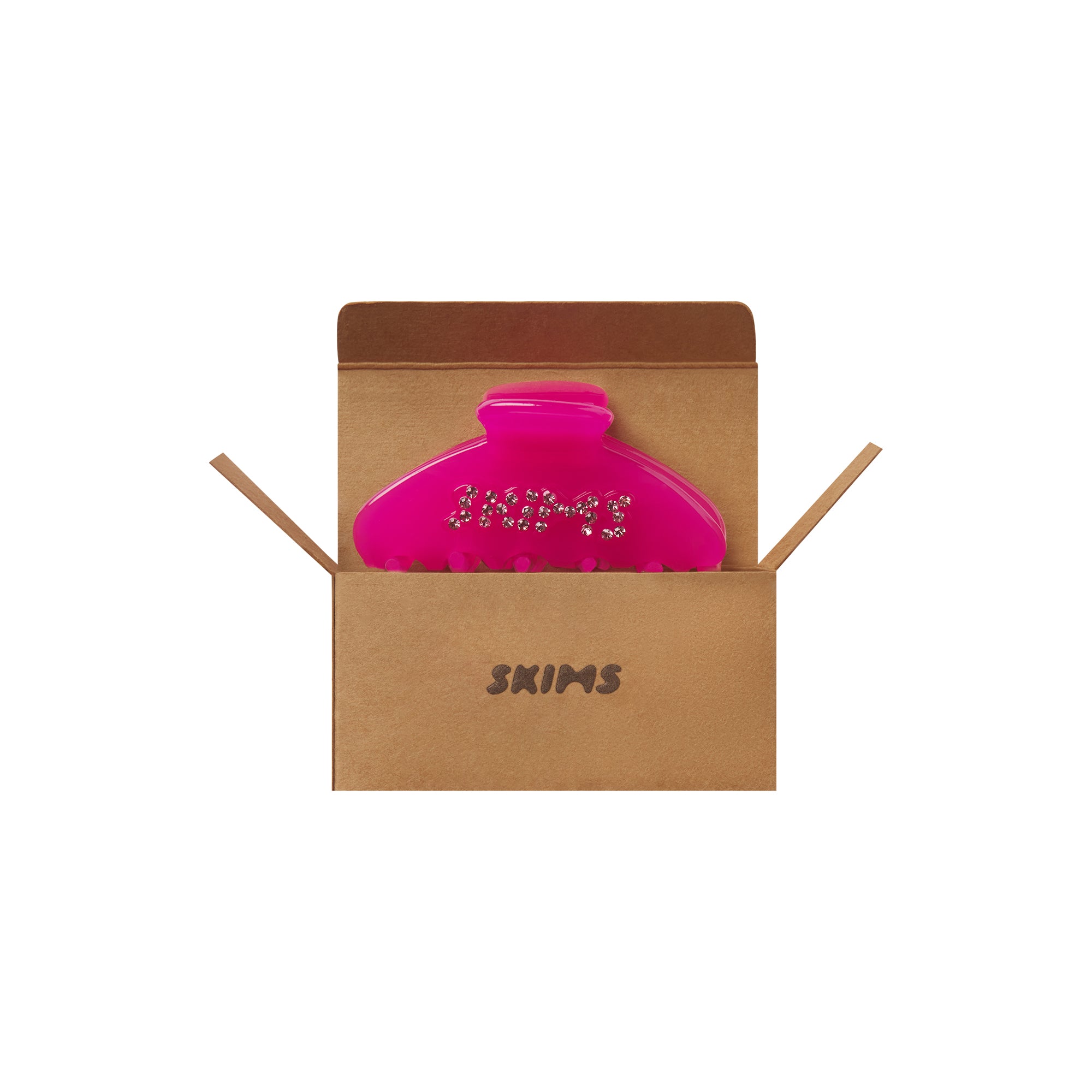 GETTING READY ACCESSORIES MINI CLAW CLIP | RASPBERRY ROSE | SKIMS