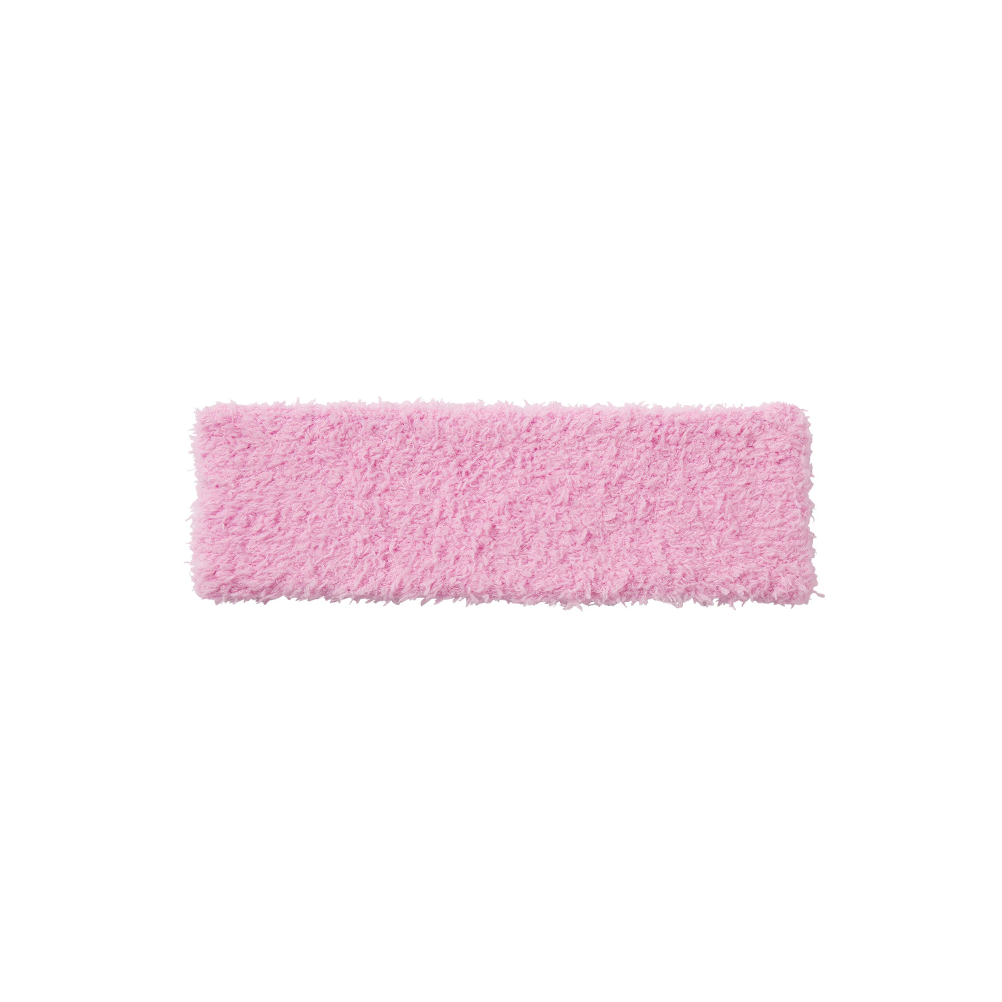 COZY KNIT HEADBAND | BUBBLE GUM FLAT ON A WHITE BACKGROUND | FLT
