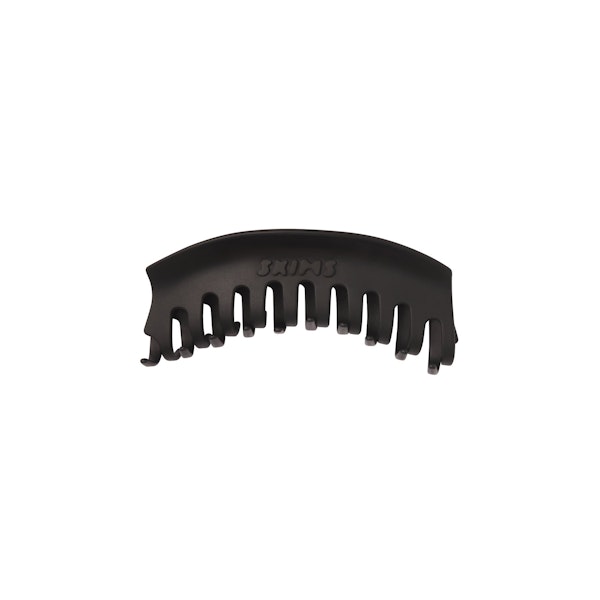 GETTING READY ACCESSORIES CURVED JUMBO CLAW CLIP | ONYX (HAIR ACCESSORIES, ACCESSORIES) FLAT ON A WHITE BACKGROUND | FLT