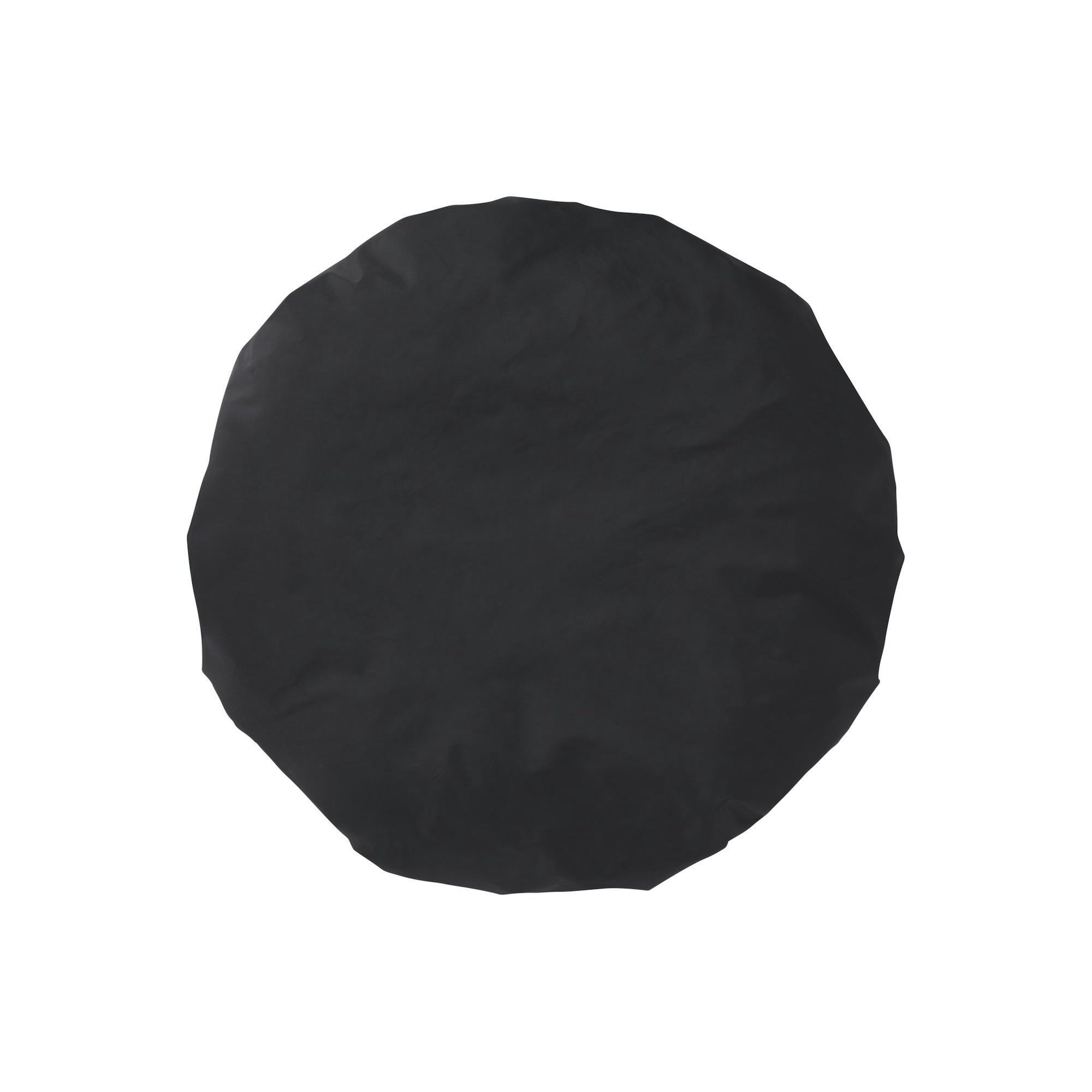 GETTING READY ACCESSORIES SATIN LINED SHOWER CAP | ONYX (HAIR ACCESSORIES, ACCESSORIES) FLAT ON A WHITE BACKGROUND