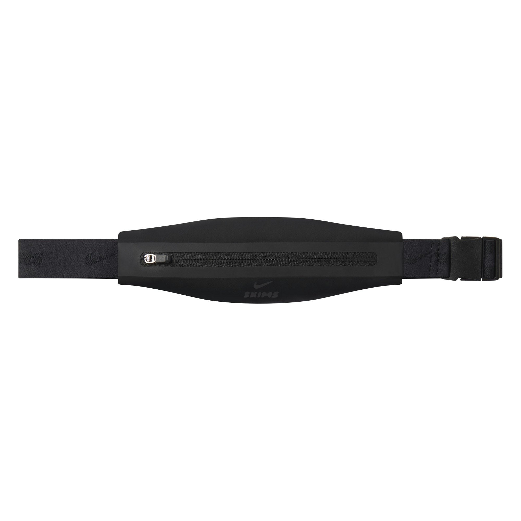 NikeSKIMS SLIM WAISTPACK | OBSIDIAN ON A MODEL FRONT VIEW @ | FOCUS: 0.0, 1.0, 0.9