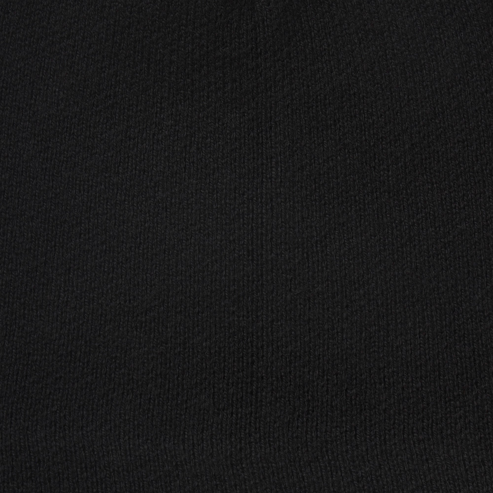 COTTON KNIT MENS BEANIE | ONYX & LAYS FLAT ON A WHITE BACKGROUND | FLT