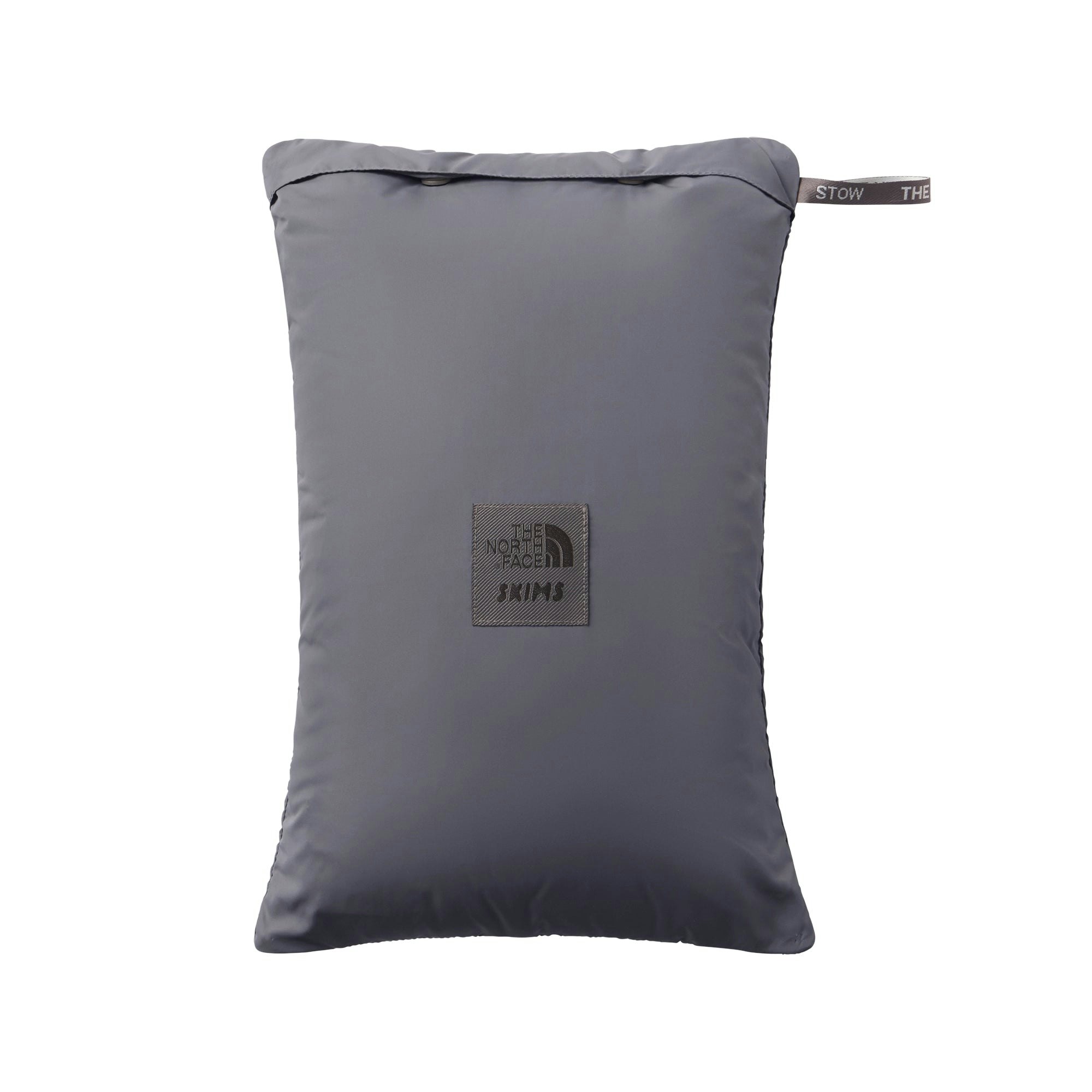 THE NORTH FACE X SKIMS NUPTSE SCARF | GUNMETAL ADDITIONAL FABRIC DETAILS