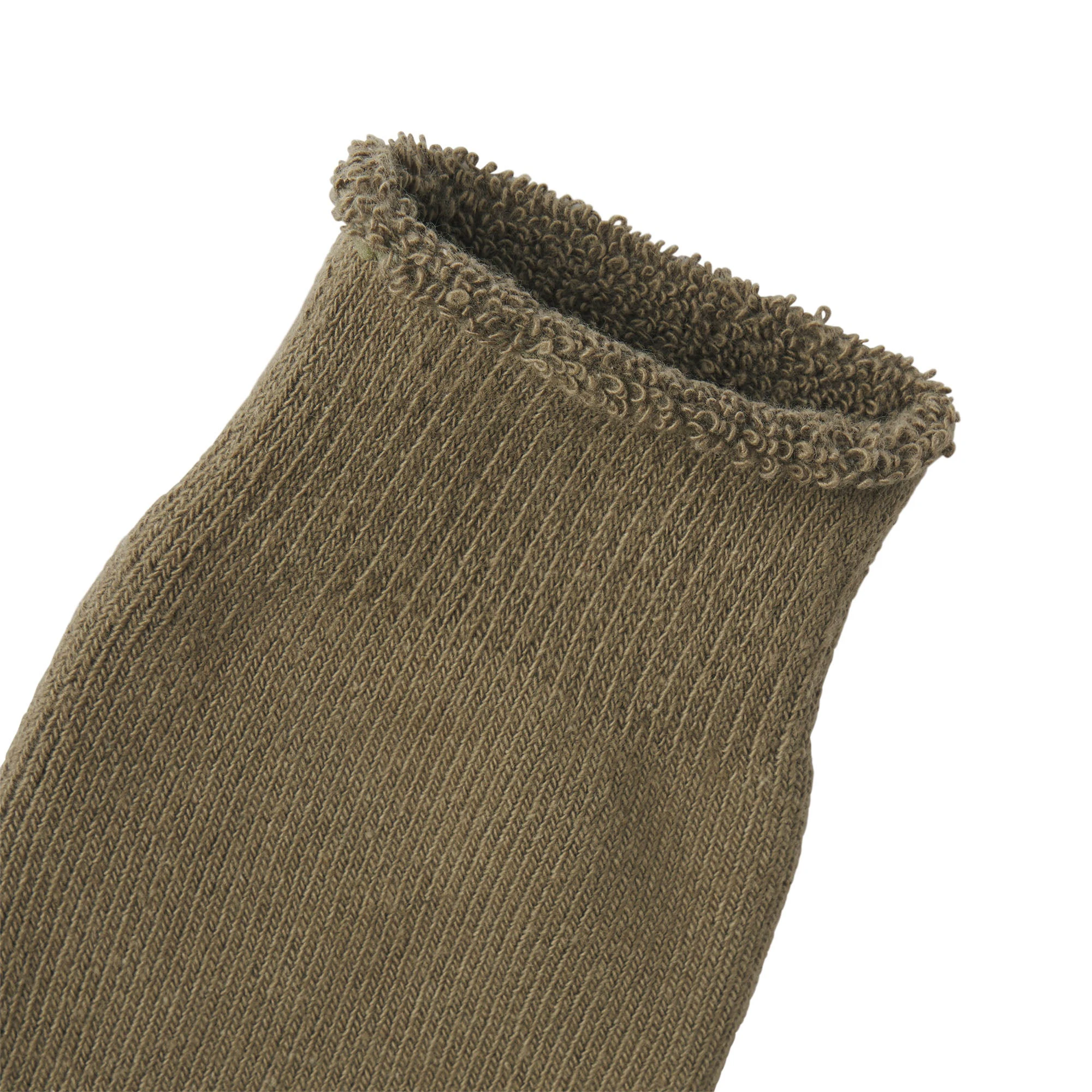 MENS LOUNGE SOCK LAYS FLAT ON A WHITE BACKGROUND