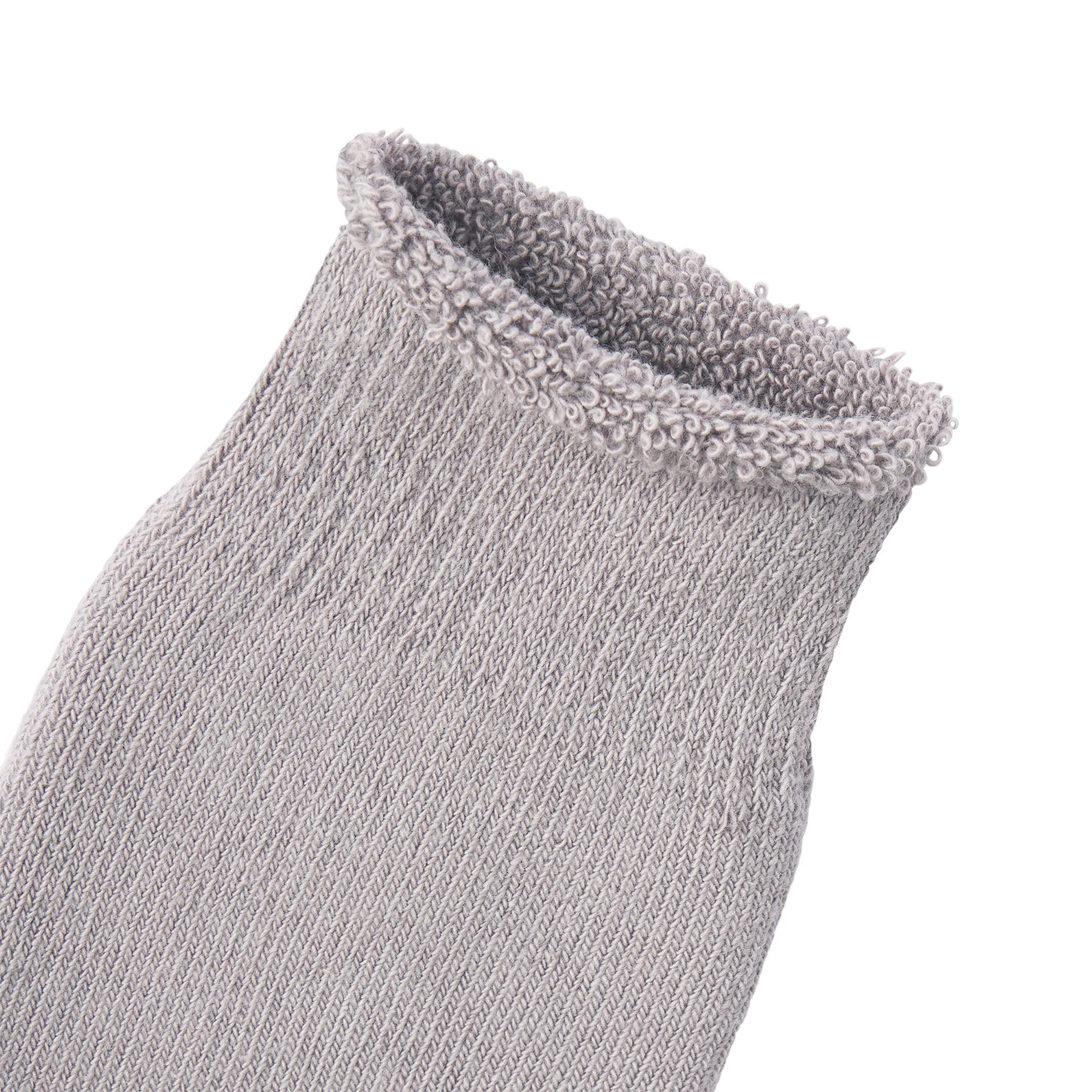 MENS LOUNGE SOCK LAYS FLAT ON A WHITE BACKGROUND
