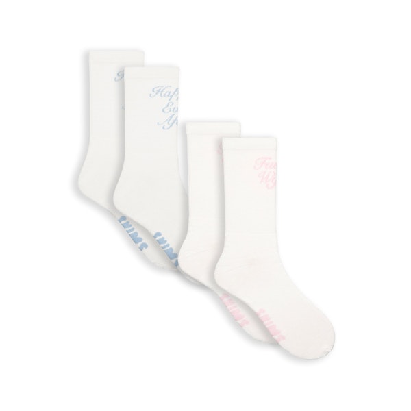 WEDDING SOCK 2-PACK | MARBLE FLAT ON A WHITE BACKGROUND | FLT