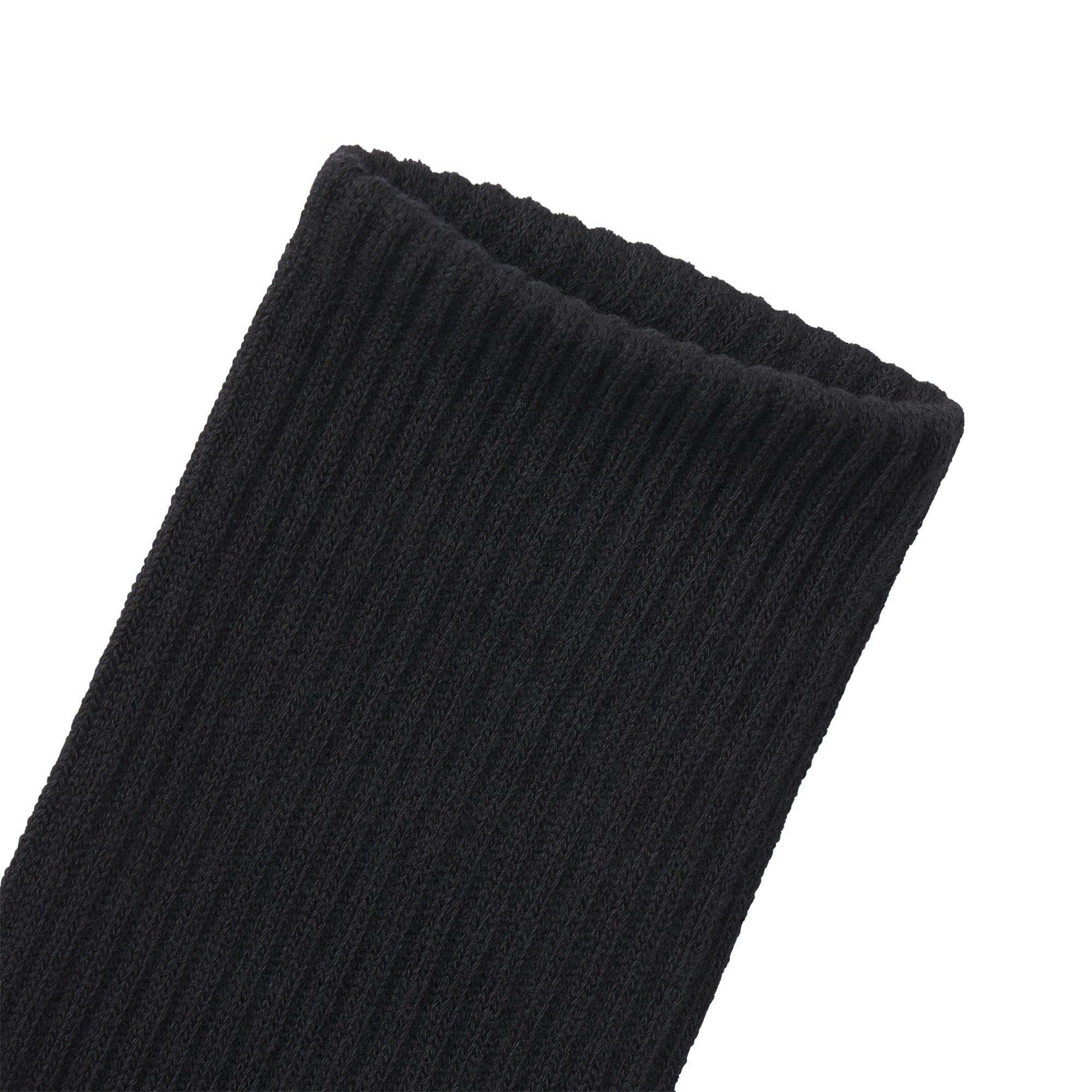 MENS TUBE CREW SOCK 3-PACK LAYS FLAT ON A WHITE BACKGROUND | FLT
